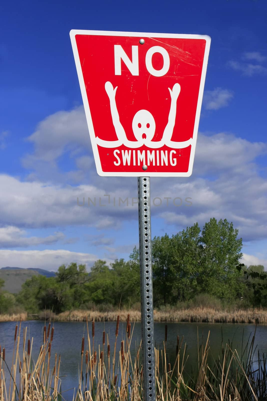 No swimming sign by donya_nedomam