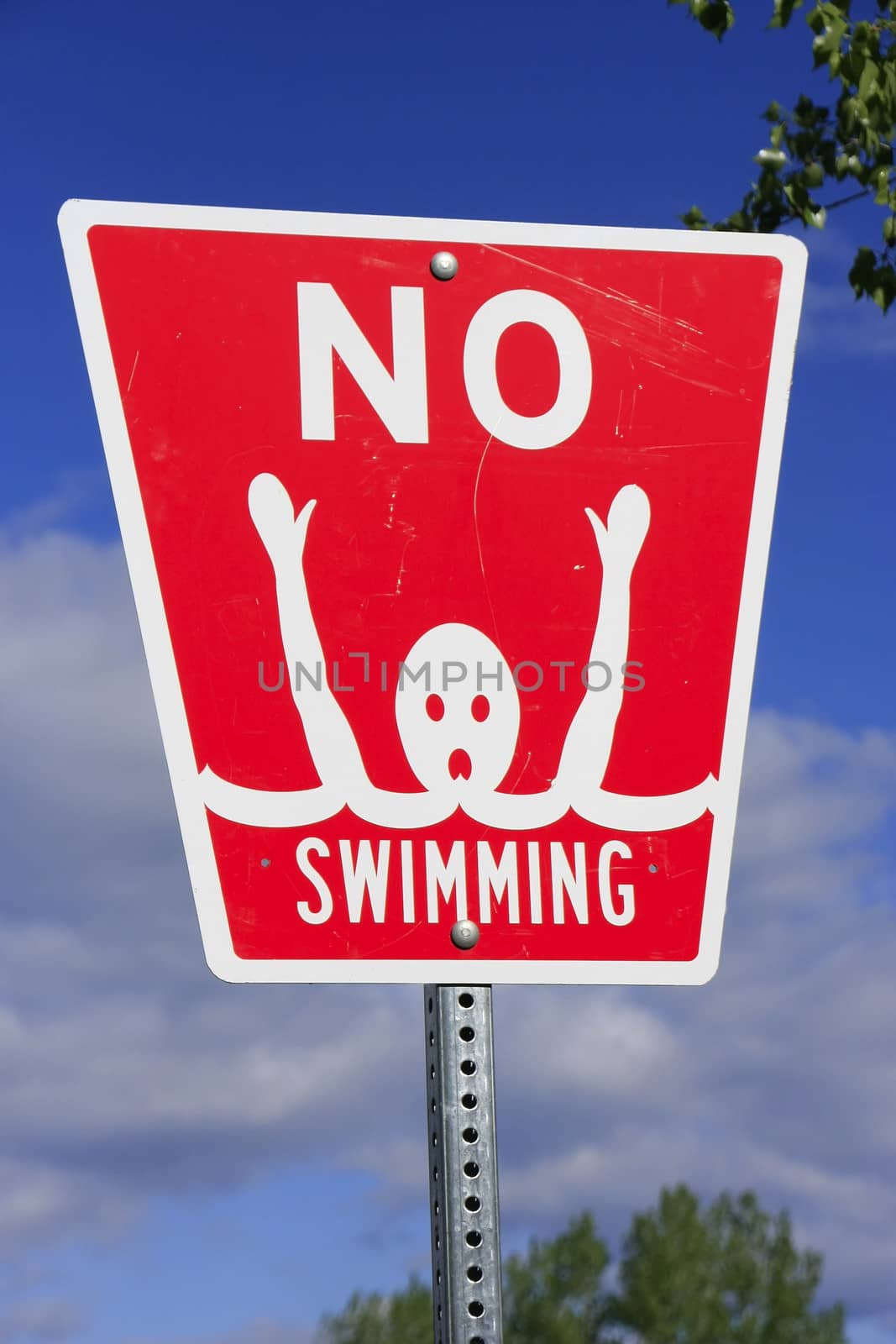 No swimming sign by donya_nedomam