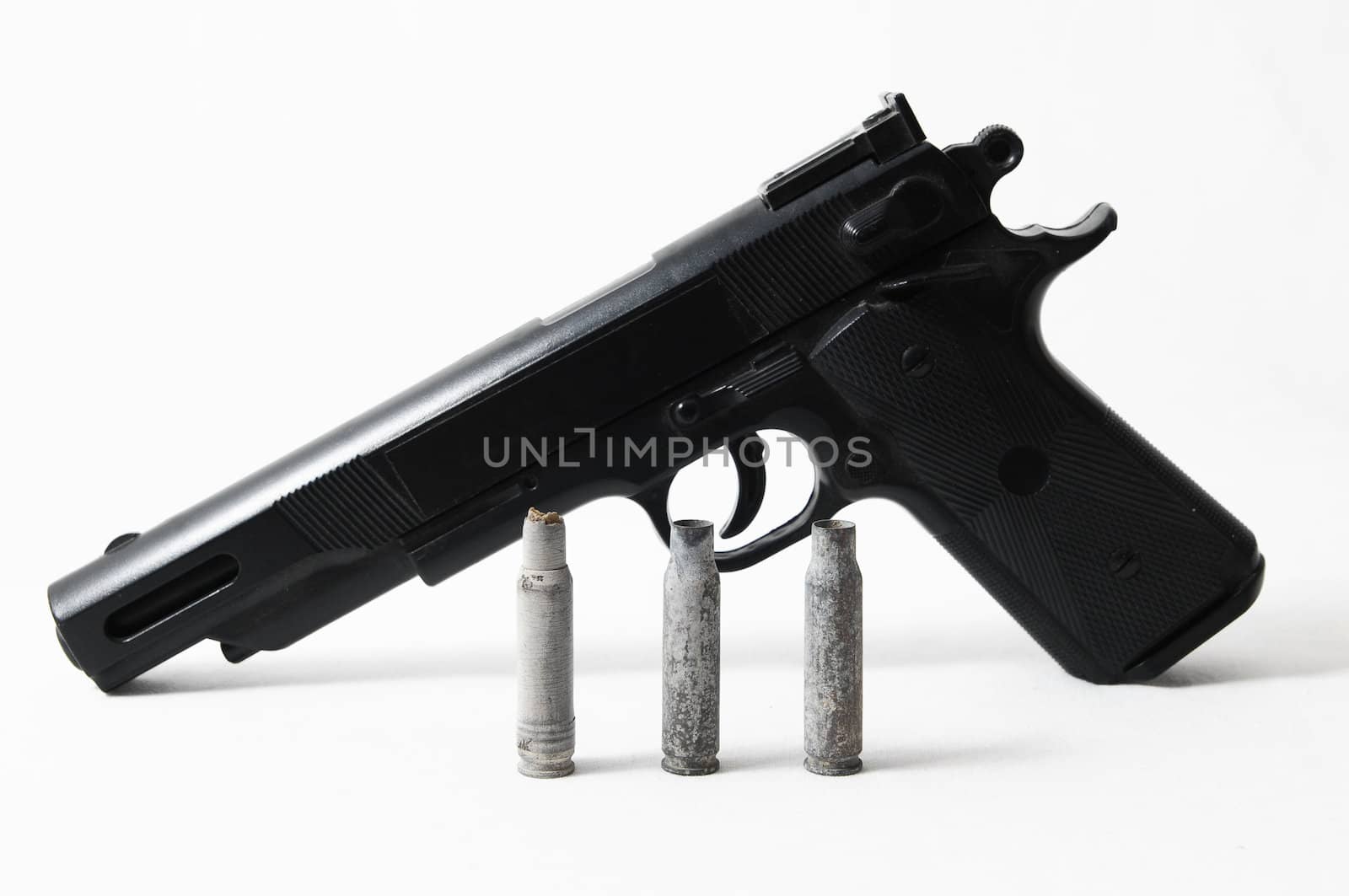 Pistol Gun and Bullets by underworld