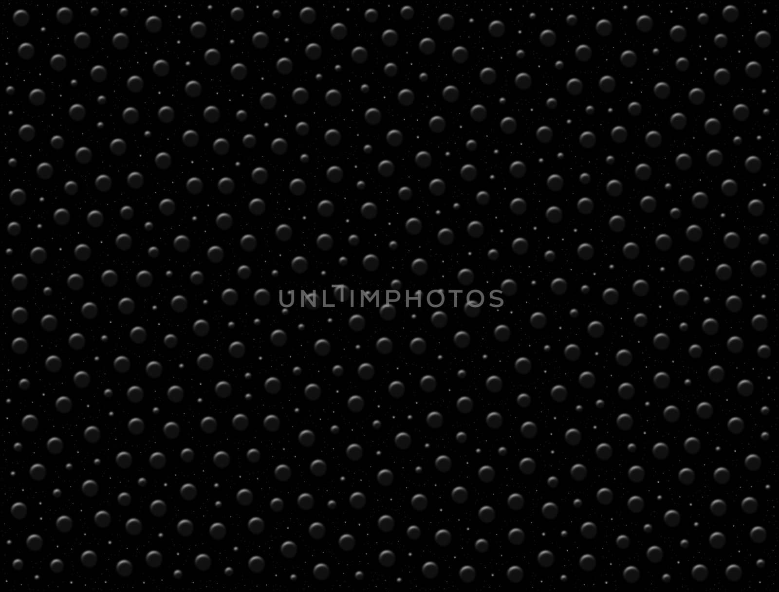 Black dotted surface texture background