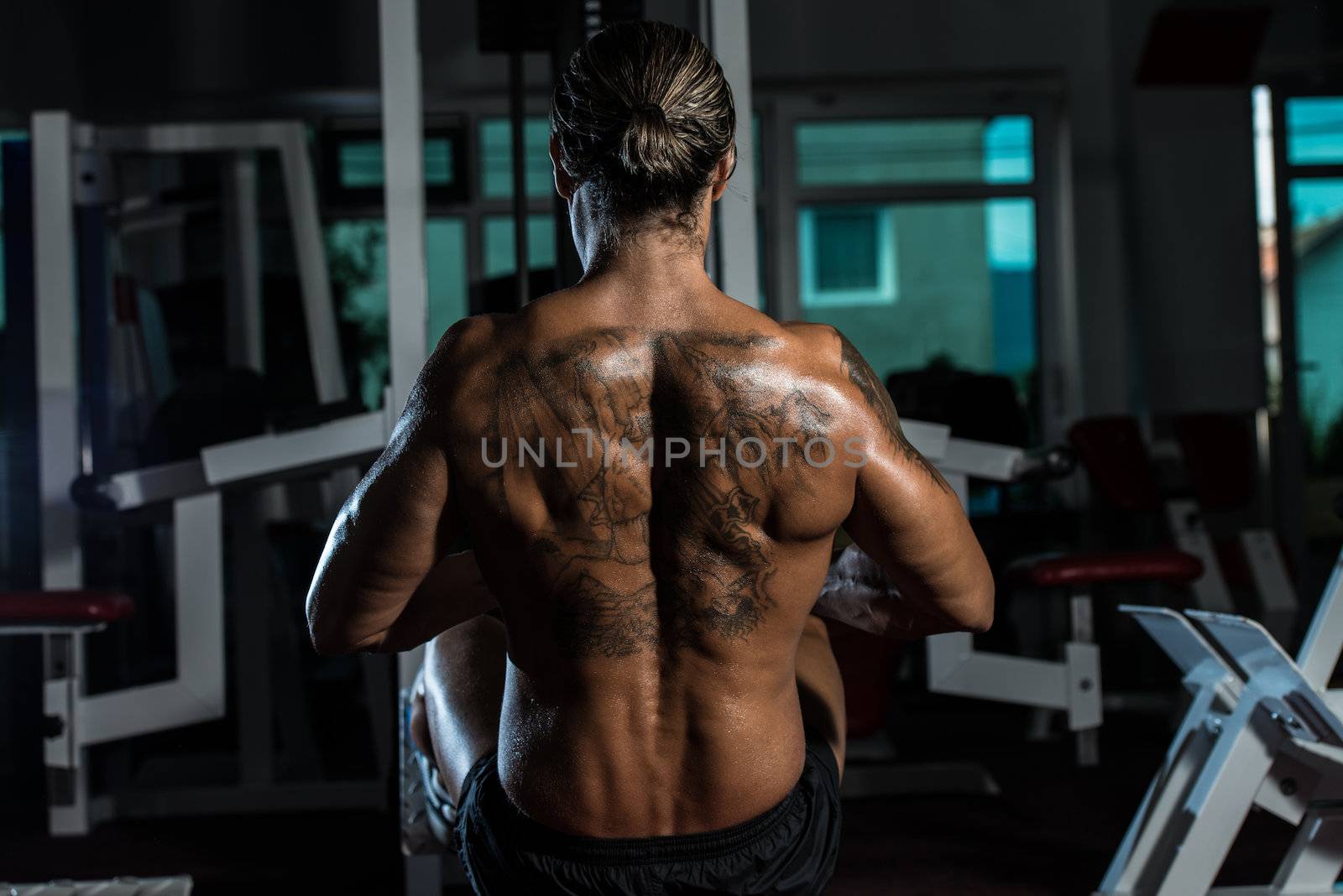 Exercise For Back On Machine by JalePhoto