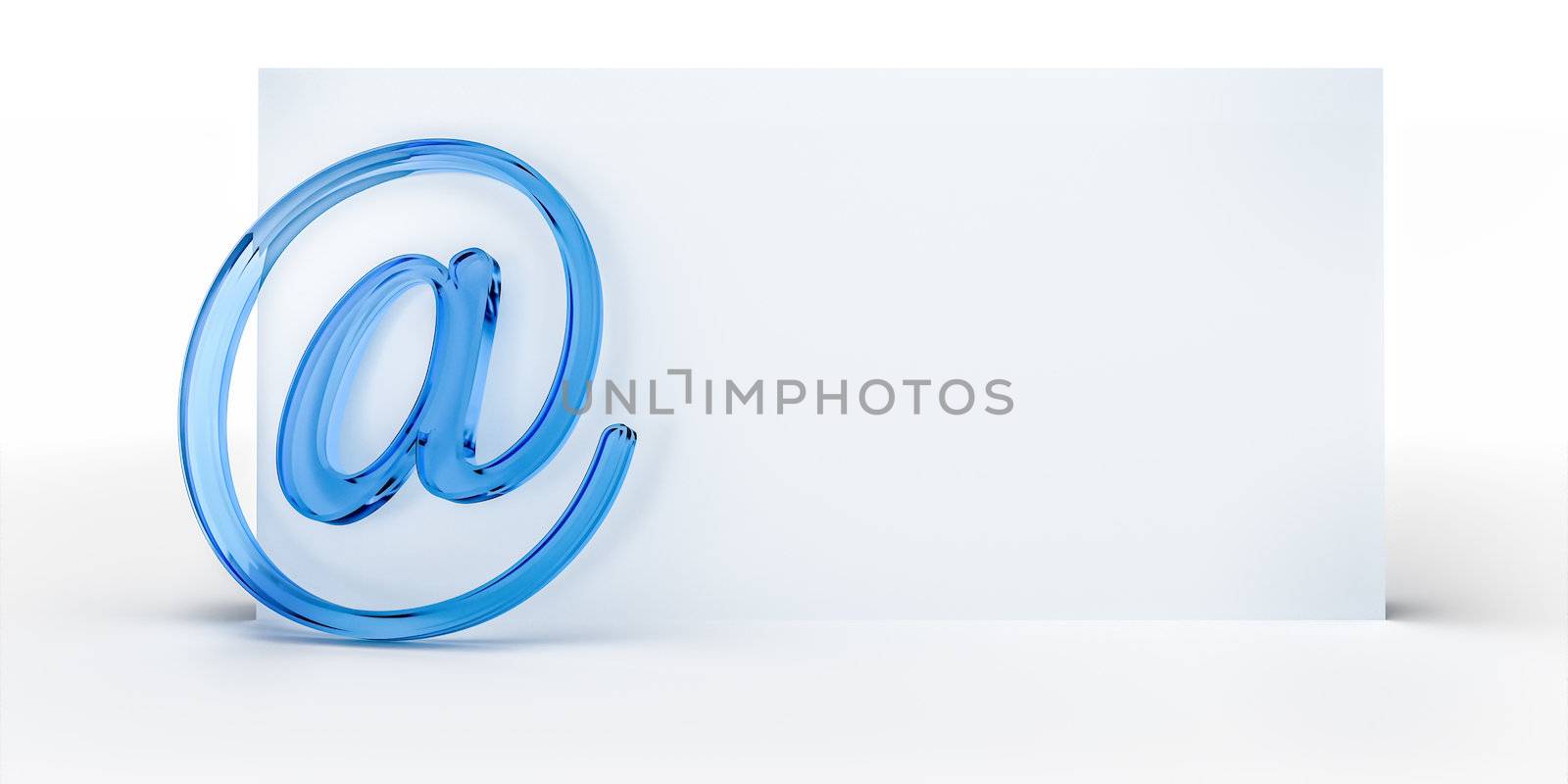 An image of a nice email sign with space for your content