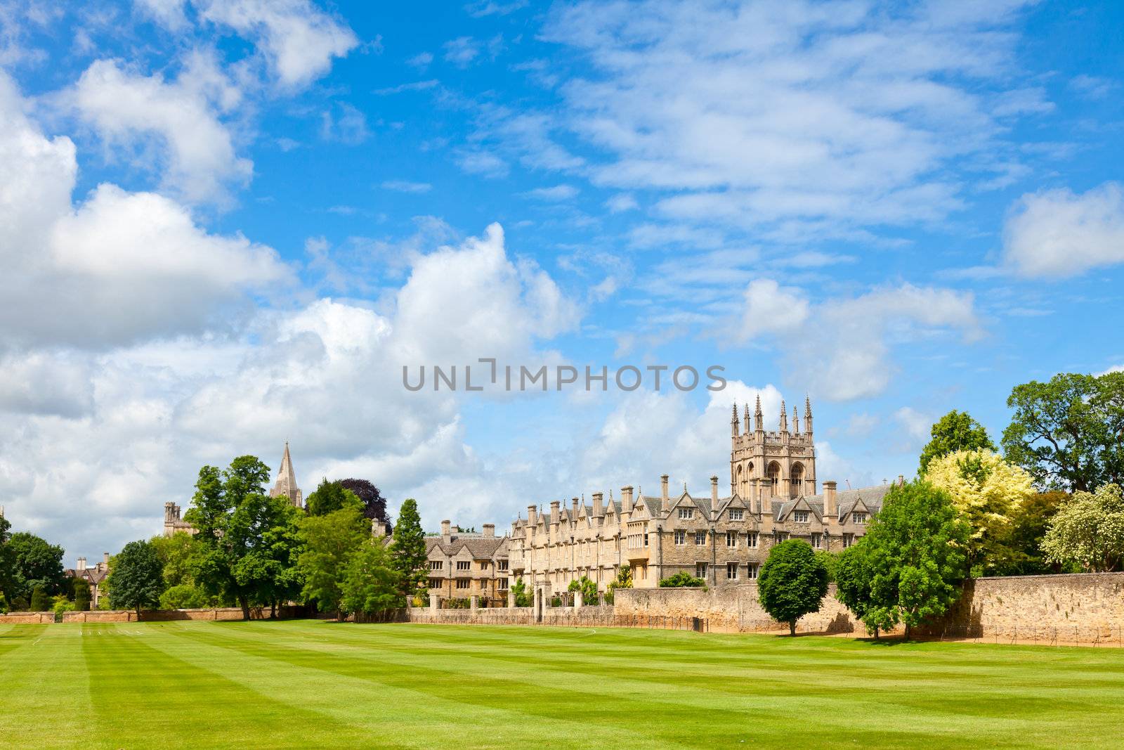 Merton College in Oxford by naumoid