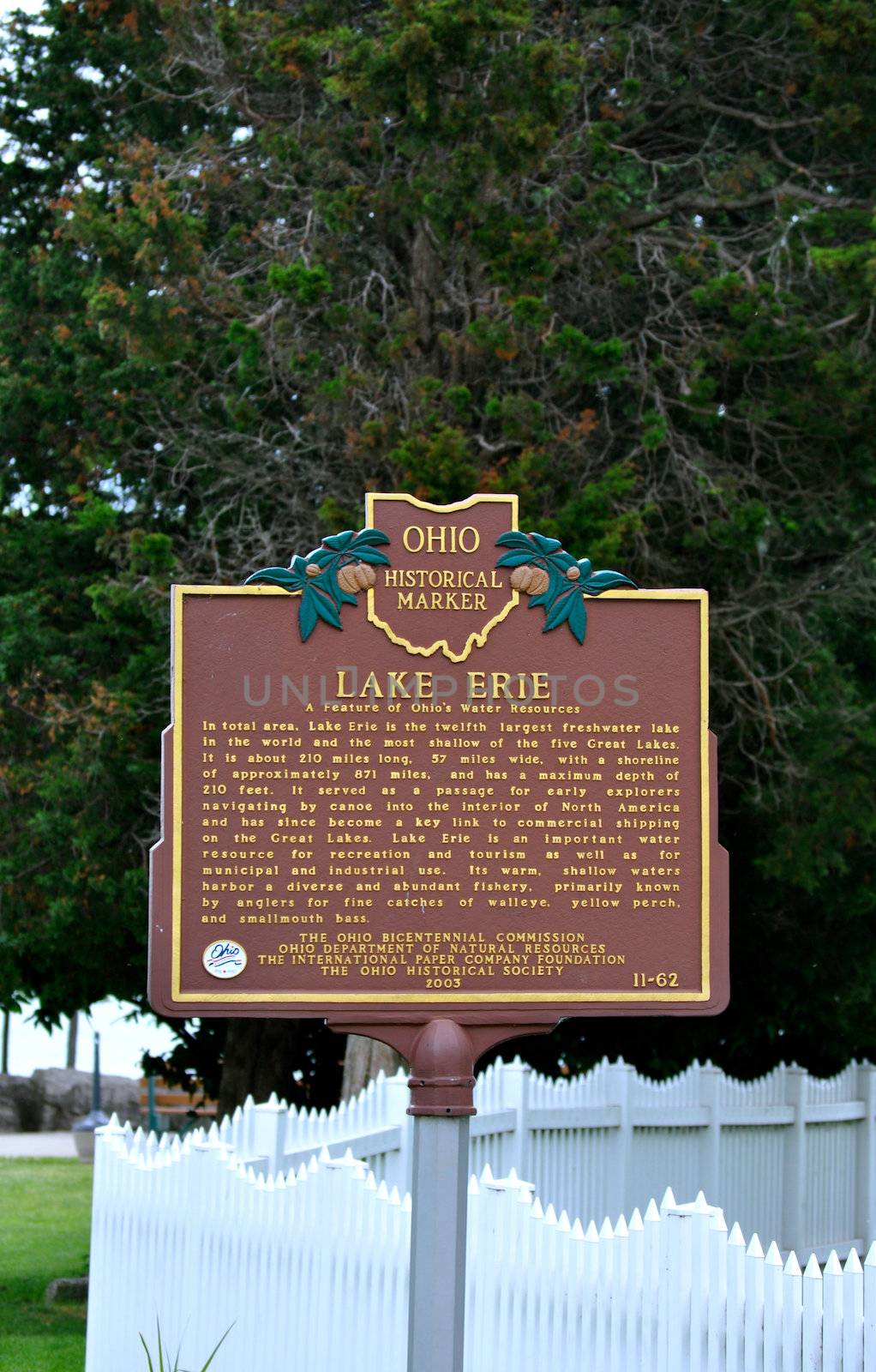Lake Erie Sign by RefocusPhoto