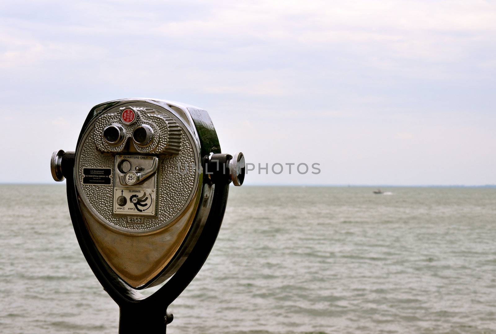 View Finder Over Lake Erie
