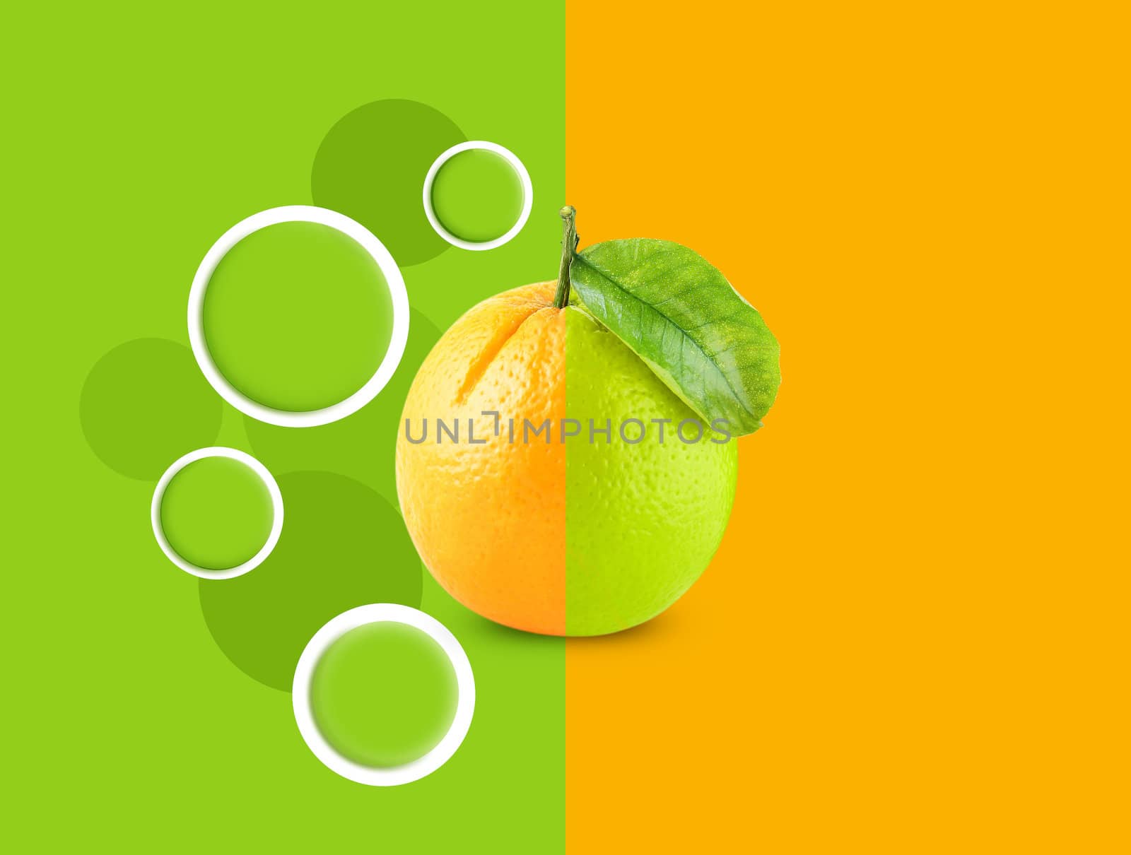nice design for orange background