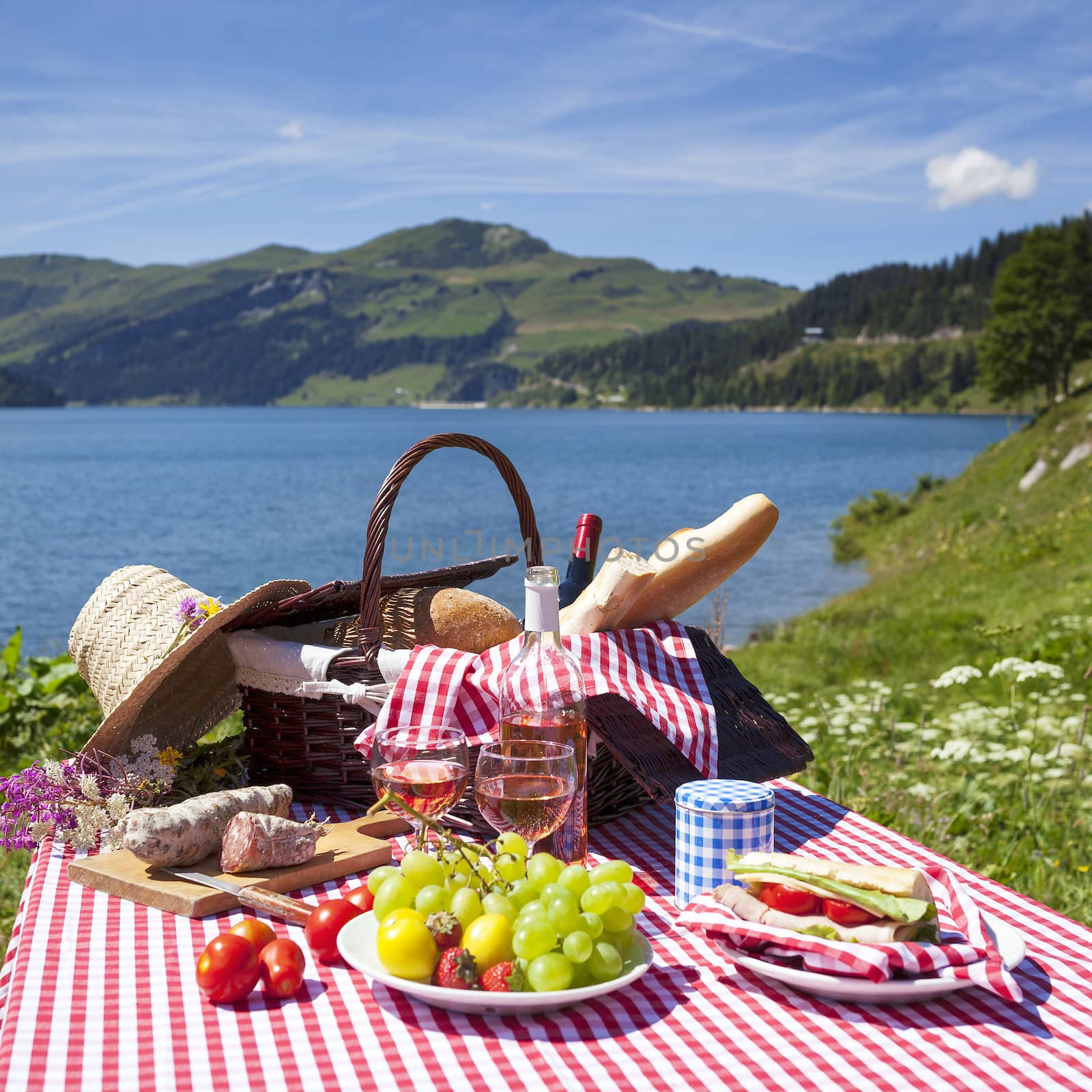 Alpine picnic by vwalakte