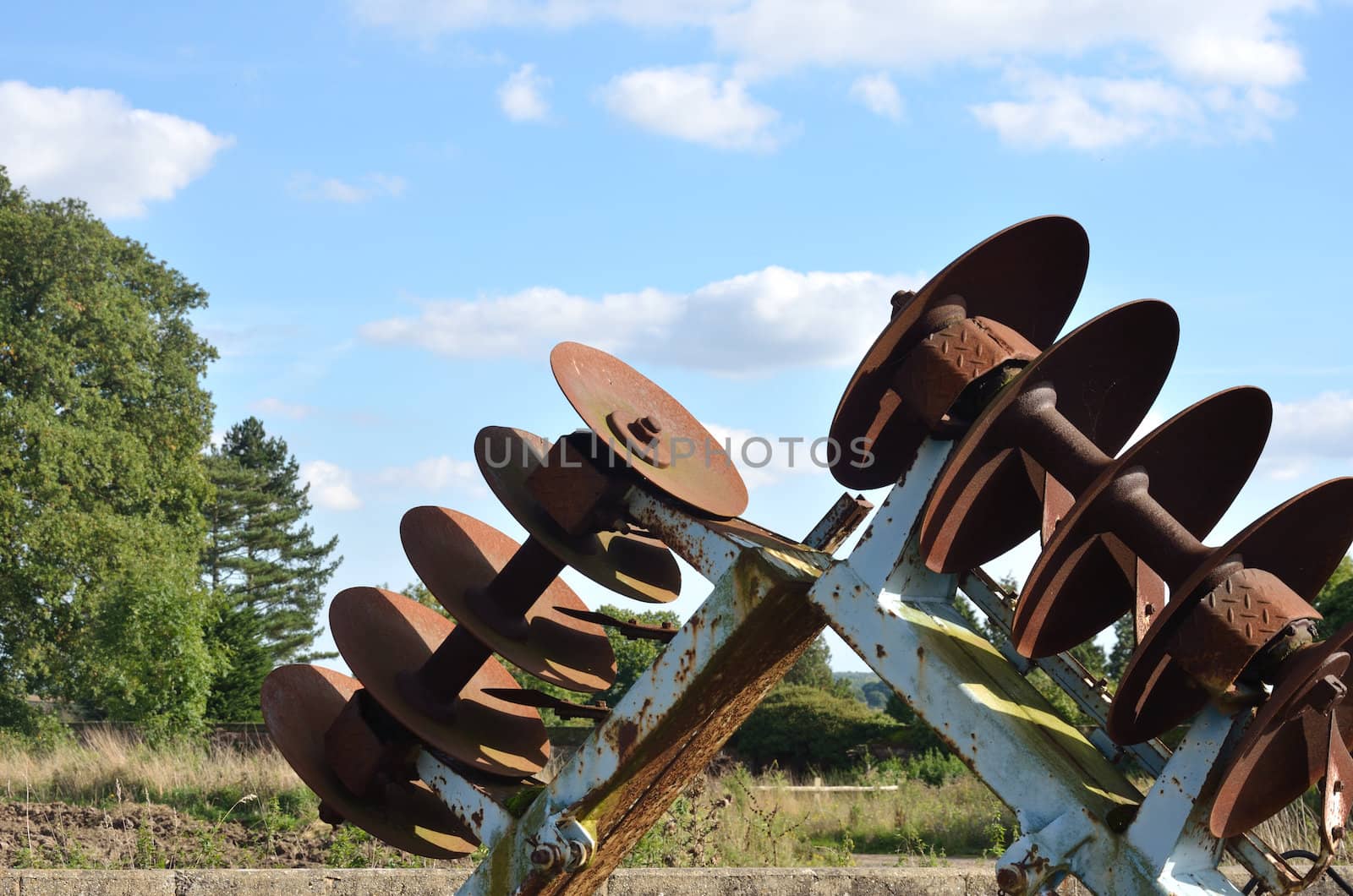 Old Rusty Plough detail