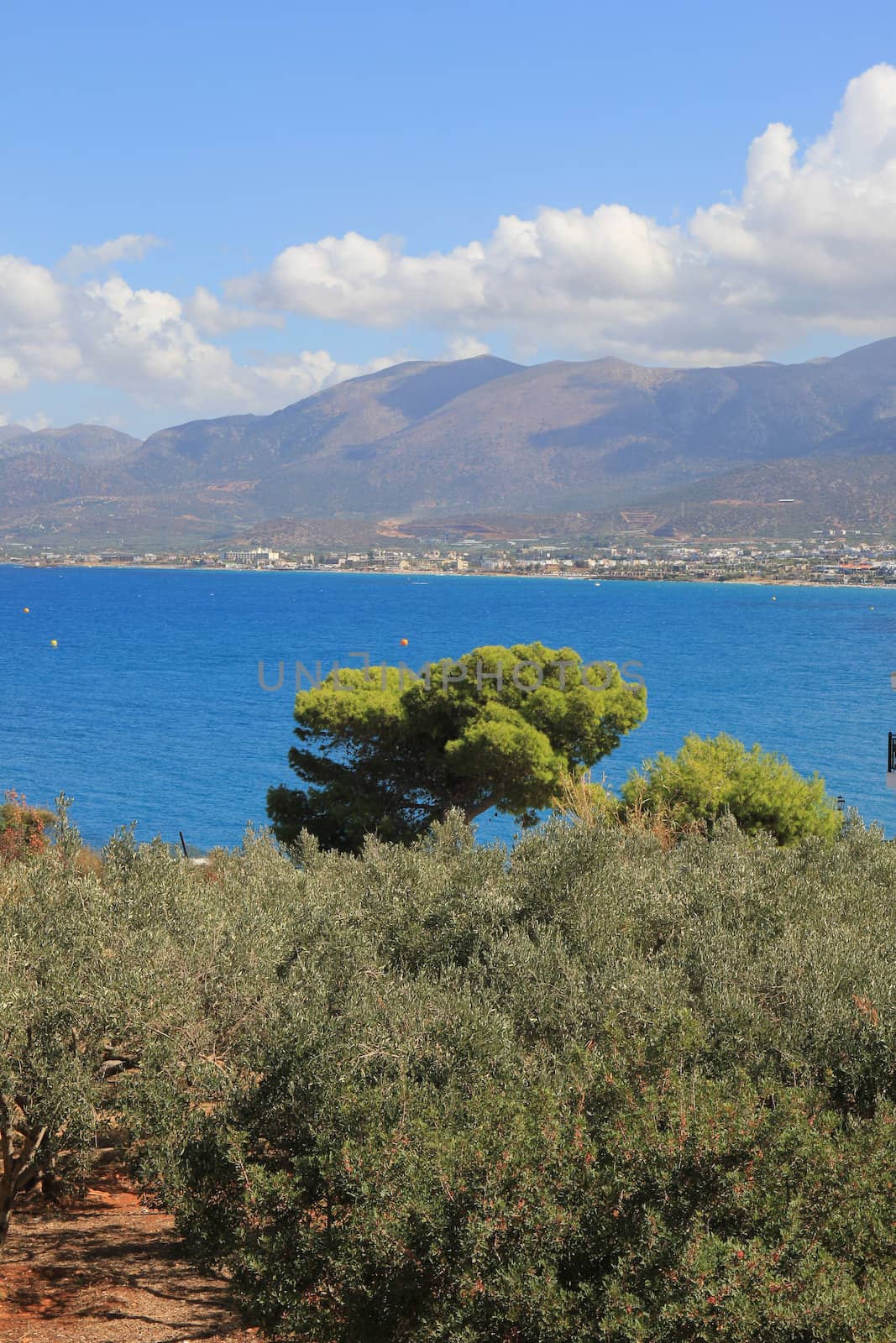 beautiful view of the sea and the coast