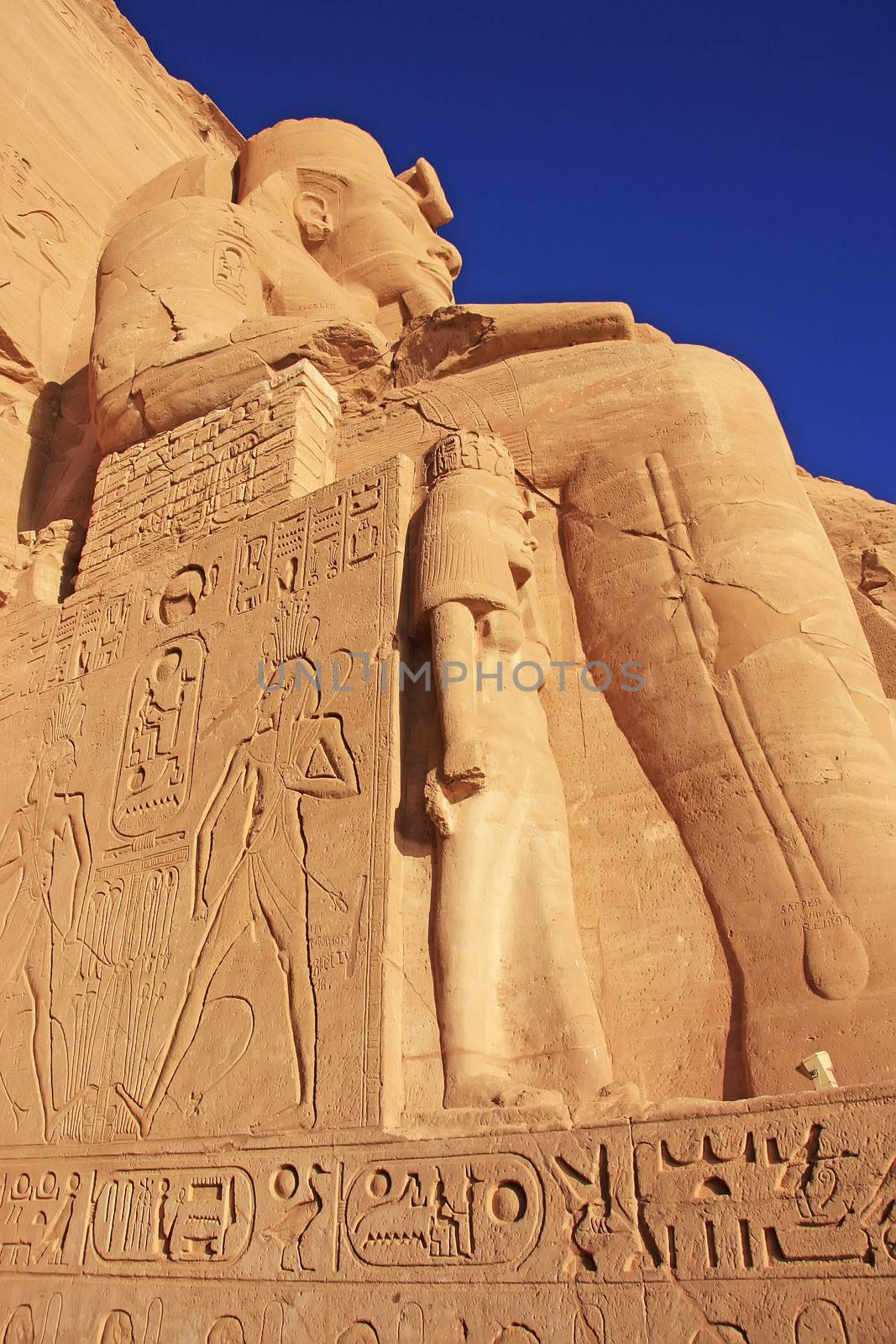 The Great temple of Abu Simbel, Nubia, Egypt