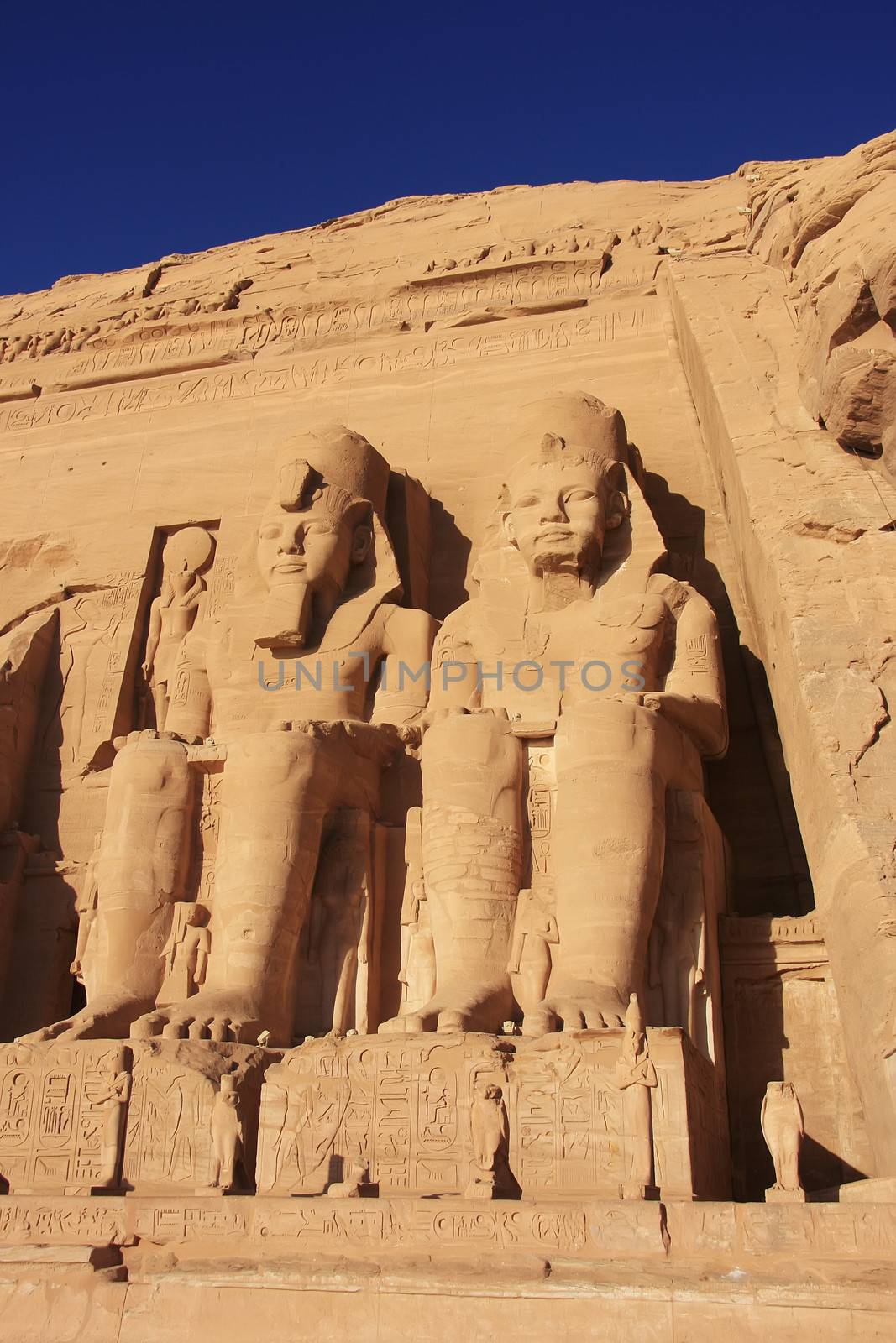 The Great temple of Abu Simbel, Nubia, Egypt