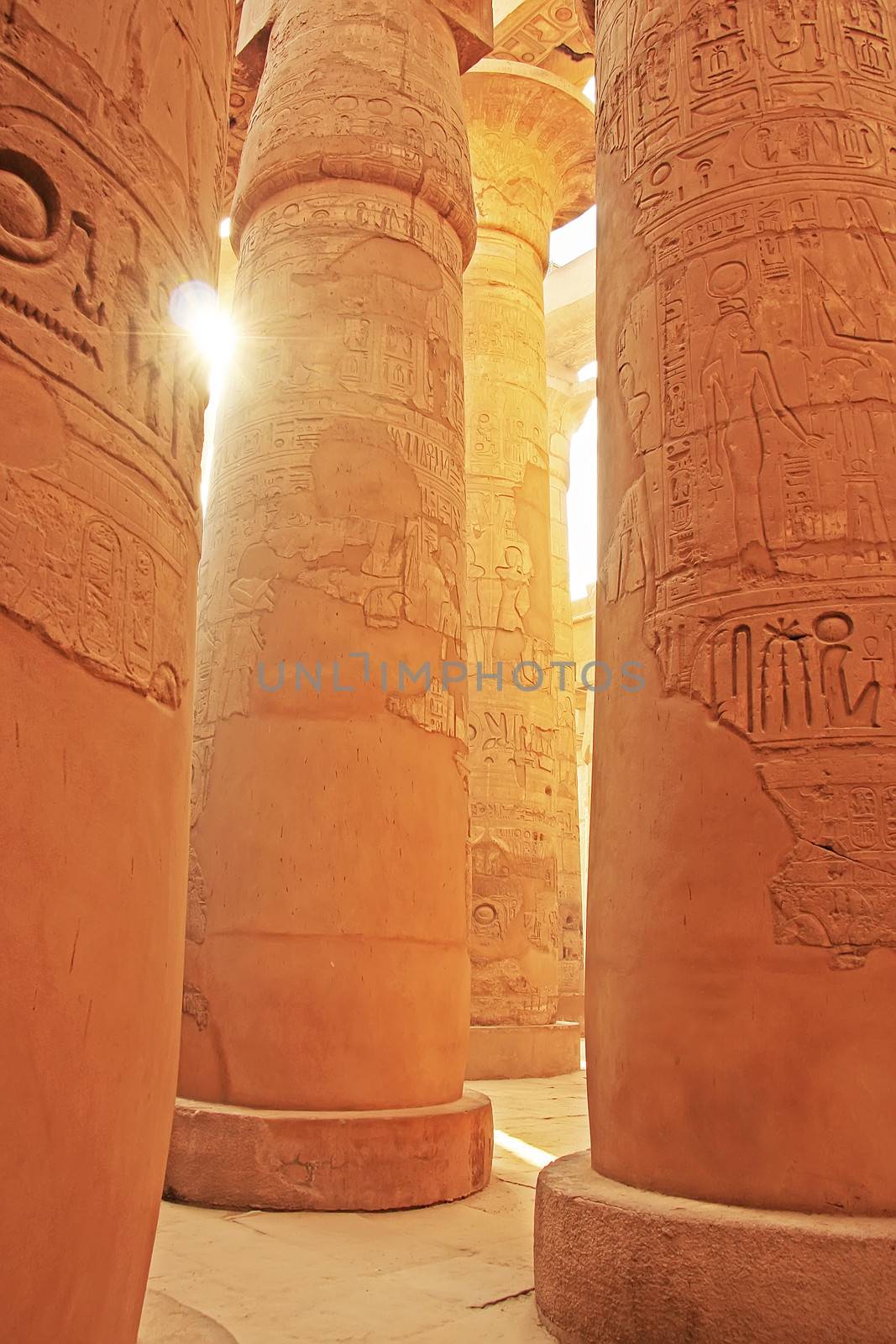 Great Hypostyle Hall, Karnak temple complex, Luxor, Egypt