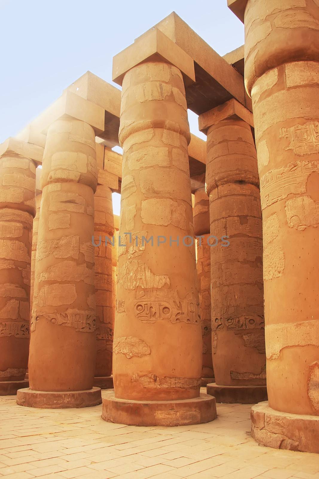 Great Hypostyle Hall, Karnak temple complex, Luxor, Egypt