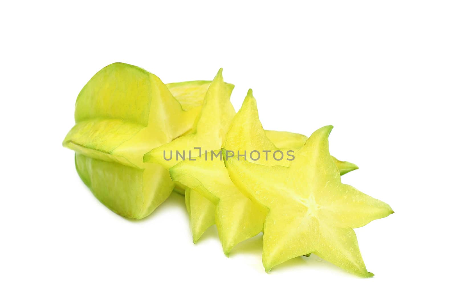 Ripe carambola with slice by molly70photo