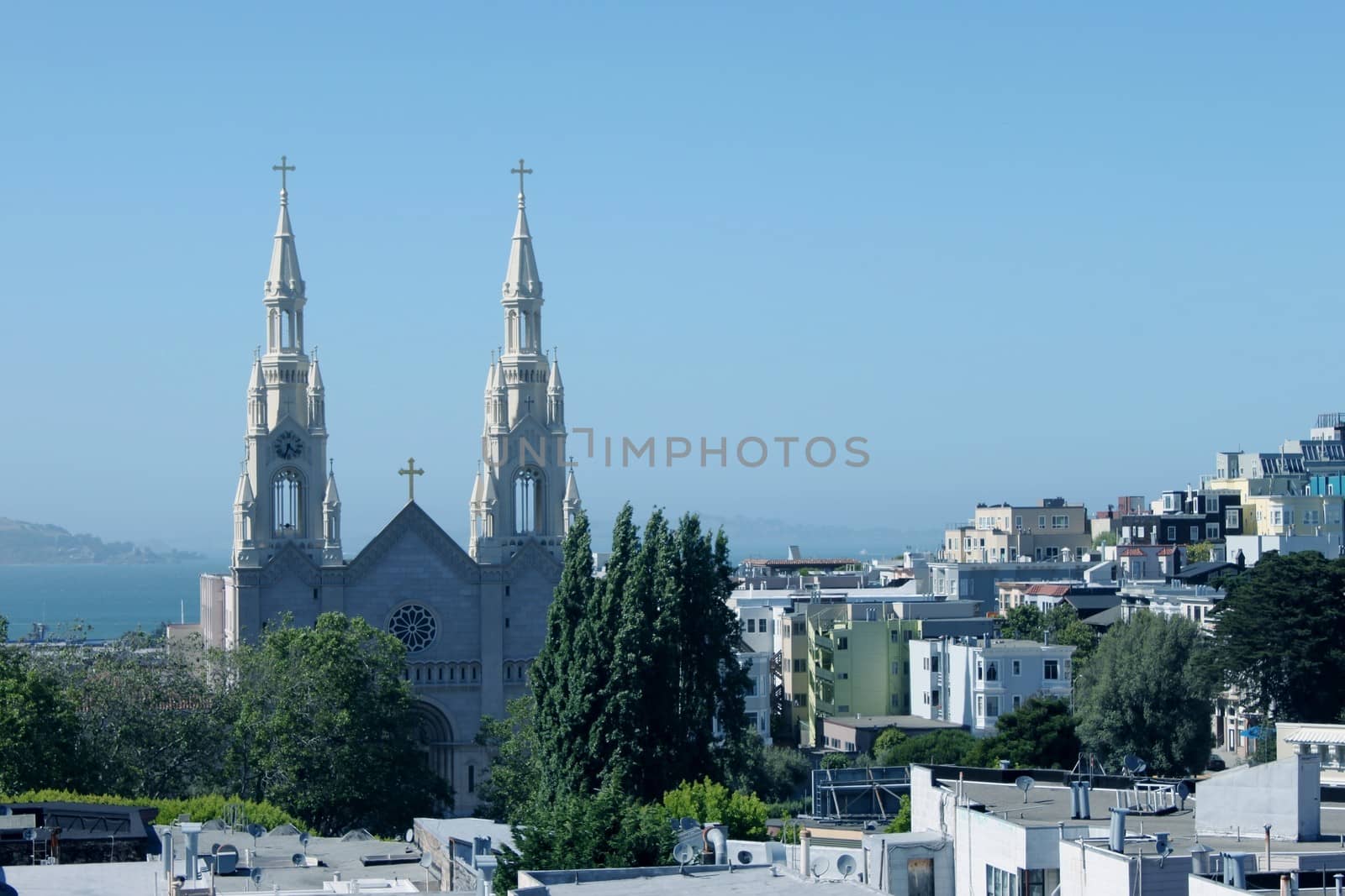 Saints Peter and Paul Church in San Francisco