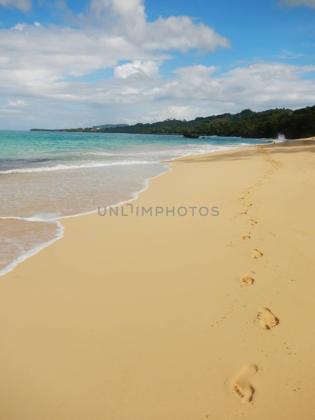 Rincon beach, Samana peninsula, Dominican Republic