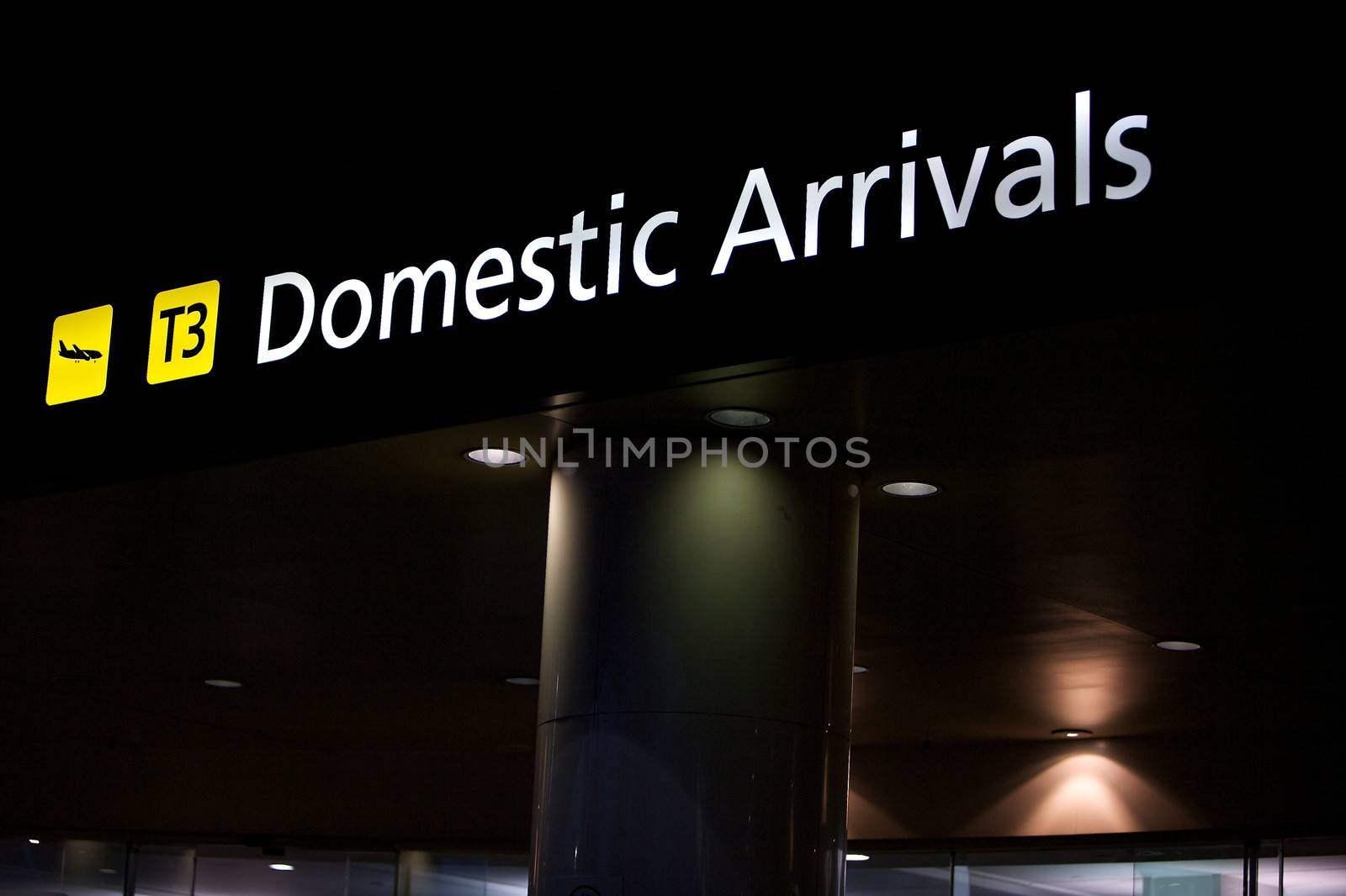 Domestic Airport for arrivals and departures