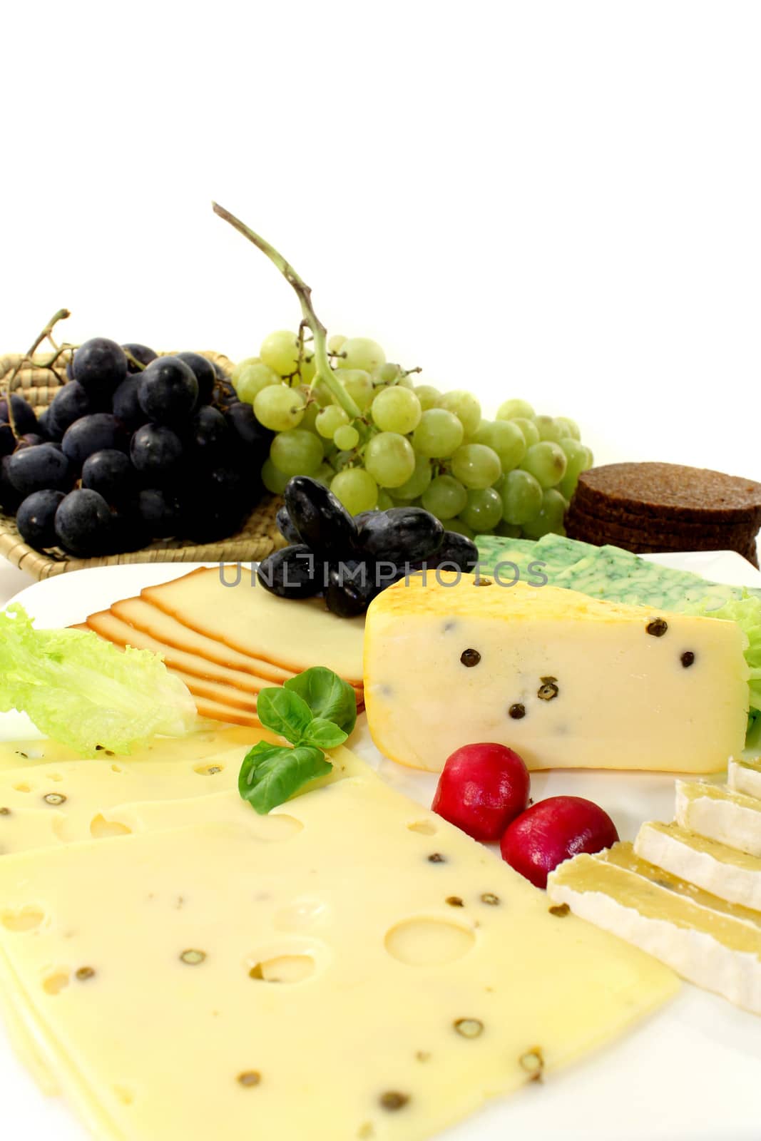 cheese plate by silencefoto