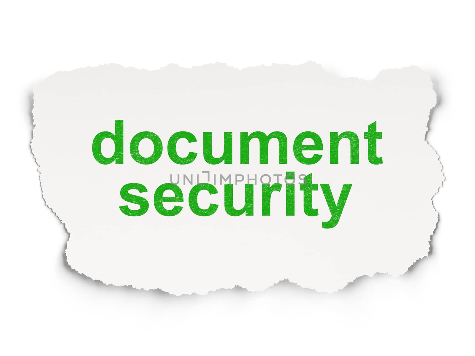 Security concept: Document Security on Paper background by maxkabakov