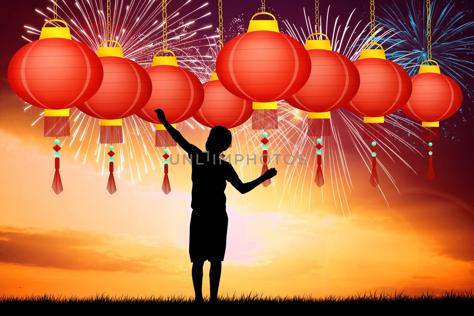 illustration of Chinese New Year