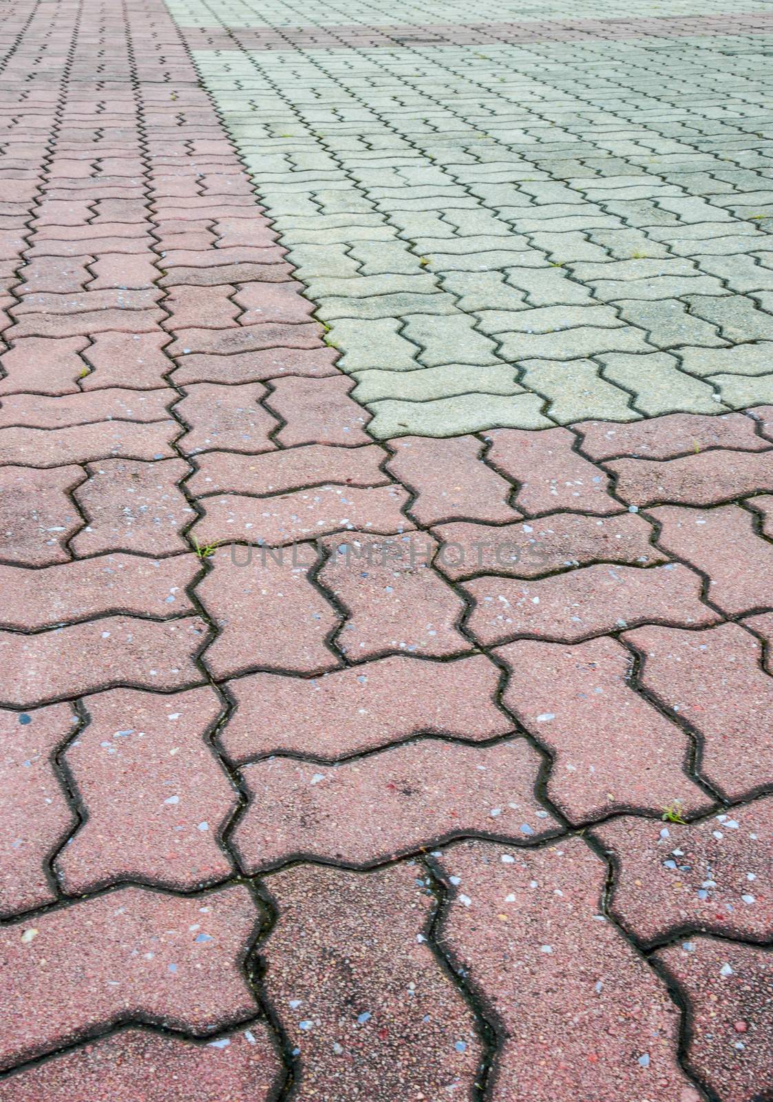 Floor block pattern by gjeerawut