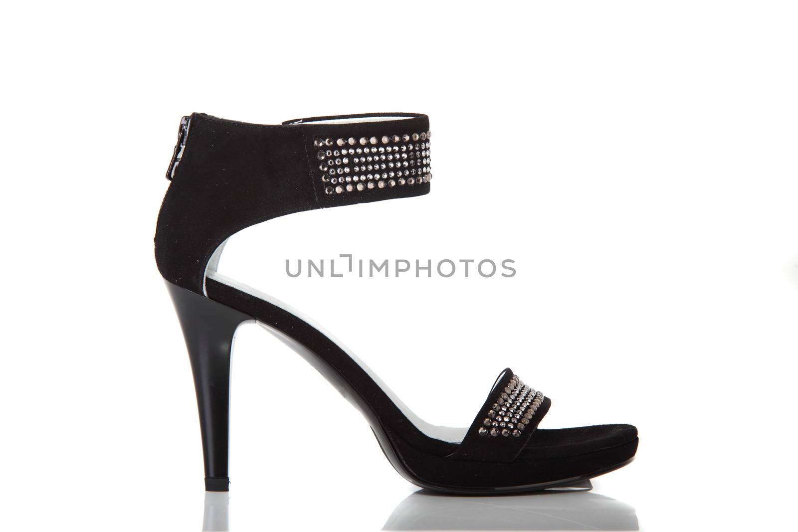 woman shoes on white background by fiphoto