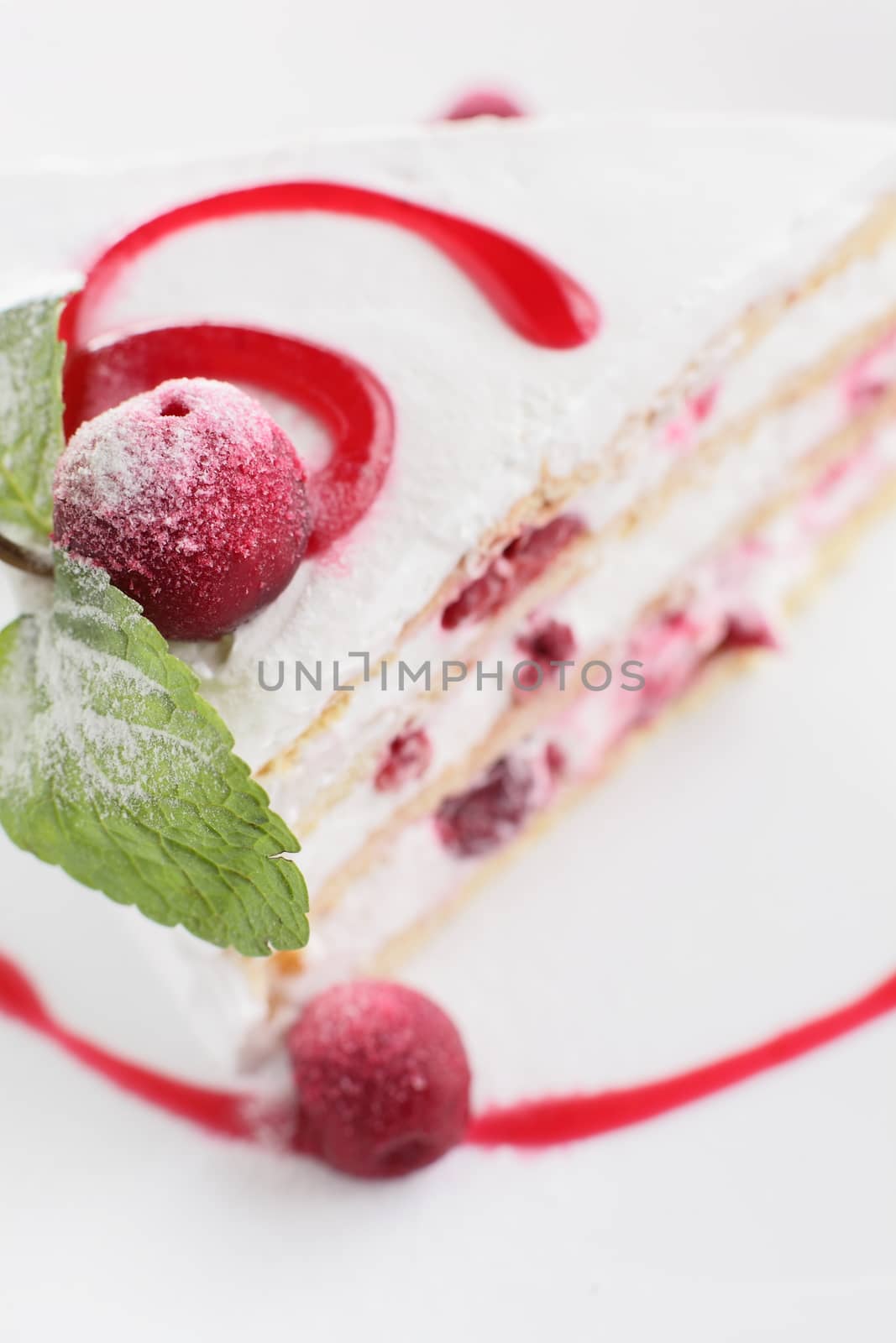 sweet and tasty cake by fiphoto