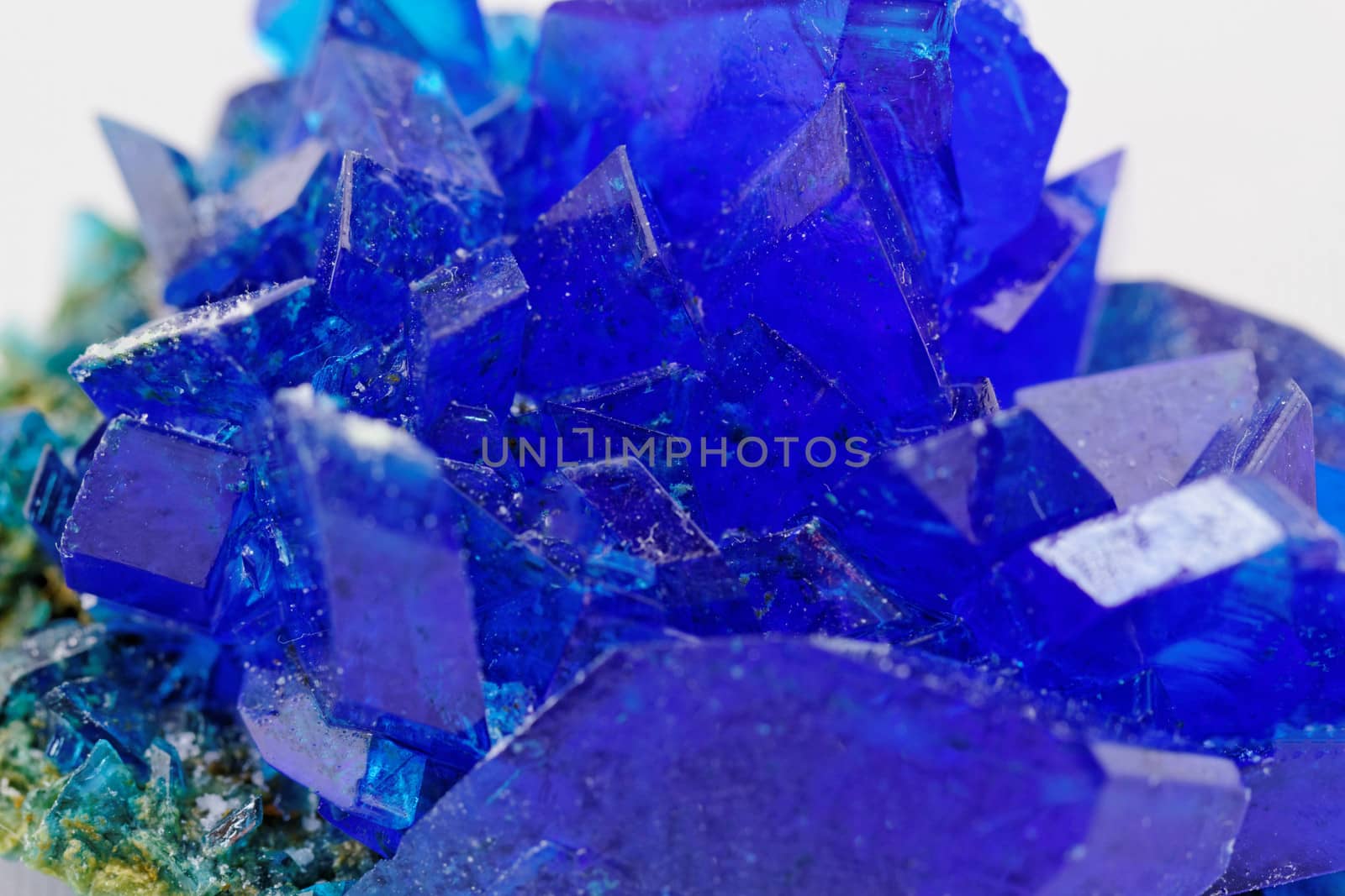 Crystals of blue vitriol - Copper sulfate by NagyDodo