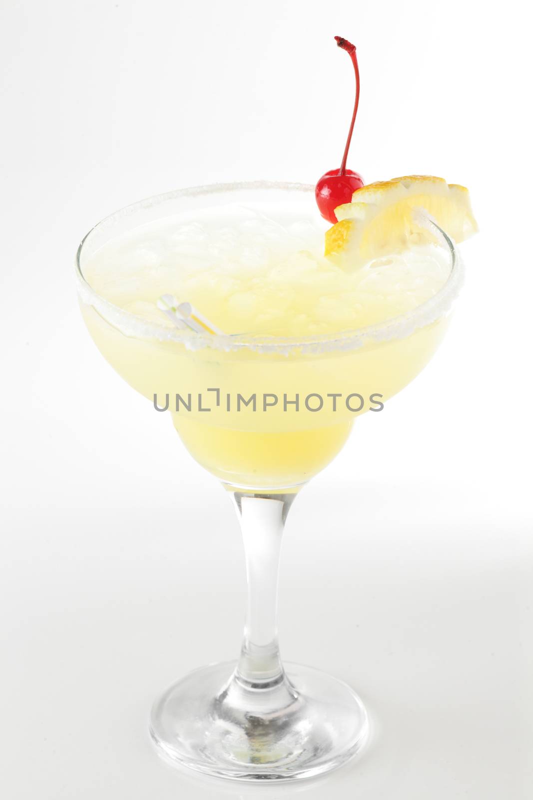 fresh cocktail on a white background by fiphoto