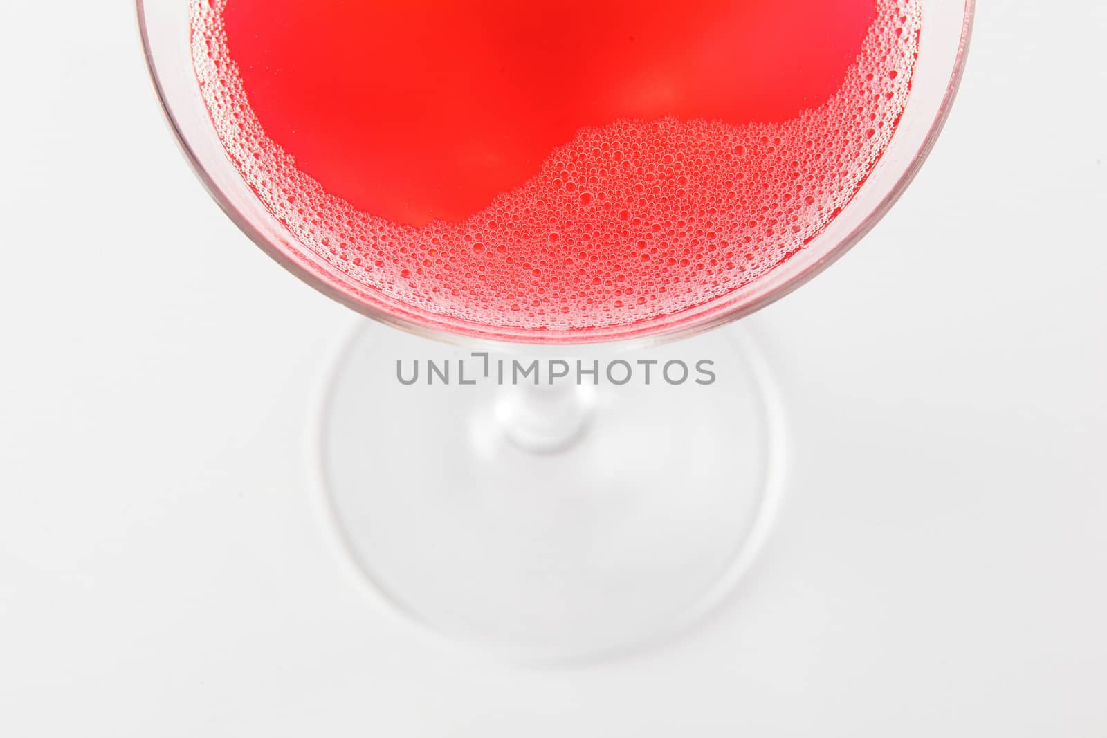 fresh cocktail on a white background by fiphoto