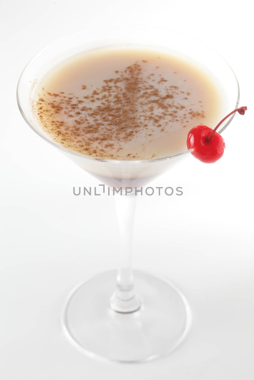 fresh cocktail on a white background by fiphoto