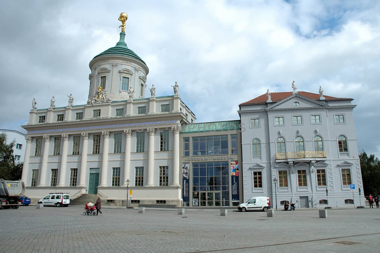 POTSDAM, GERMANY - SEPTEMBER 17:Potsdam Museum in Potsdam Germany 17.09.2013