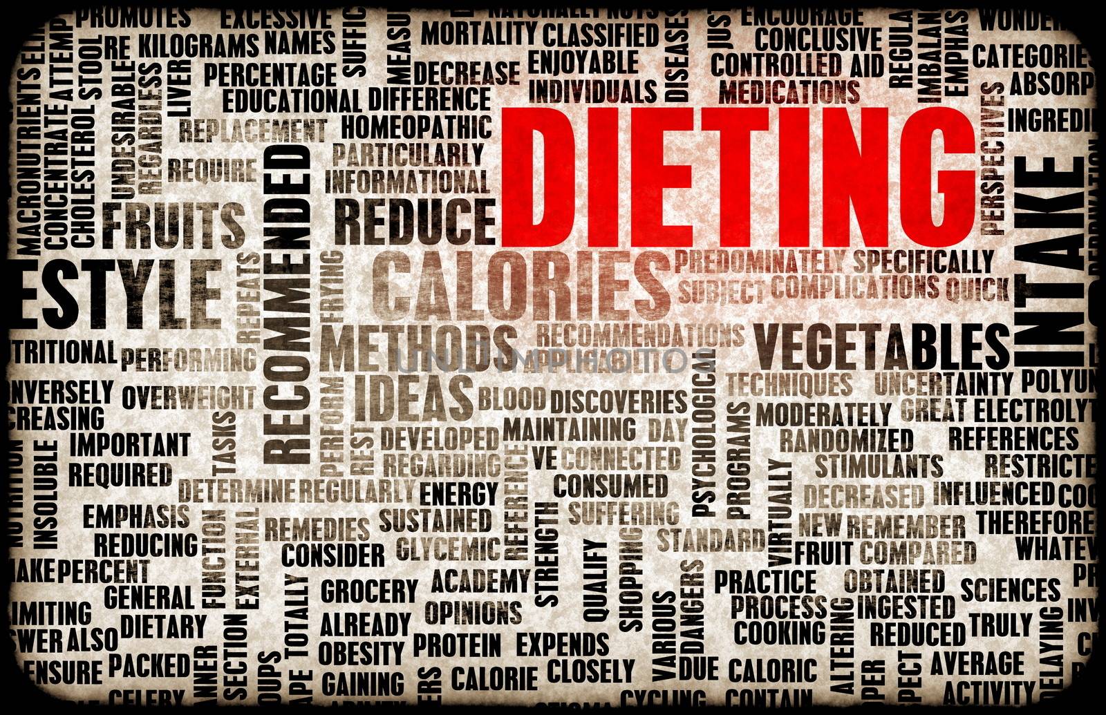 Dieting and Weight Loss as a Concept Abstract