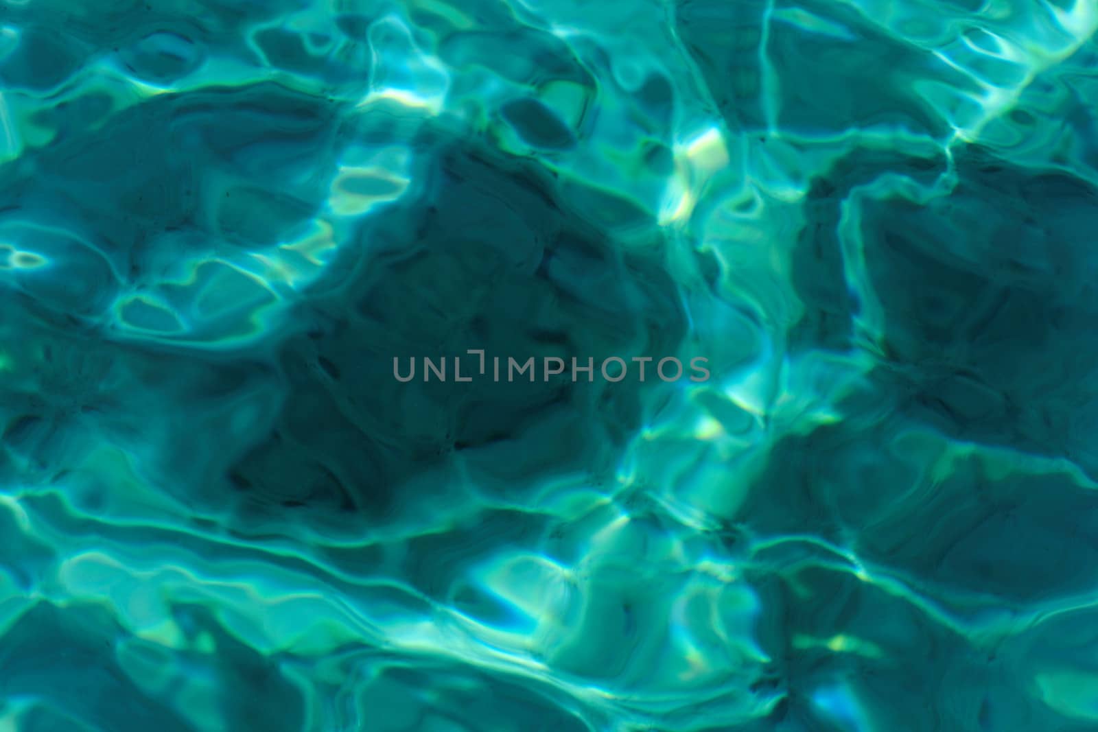 turquoise blue  abstract background of wavy water surface