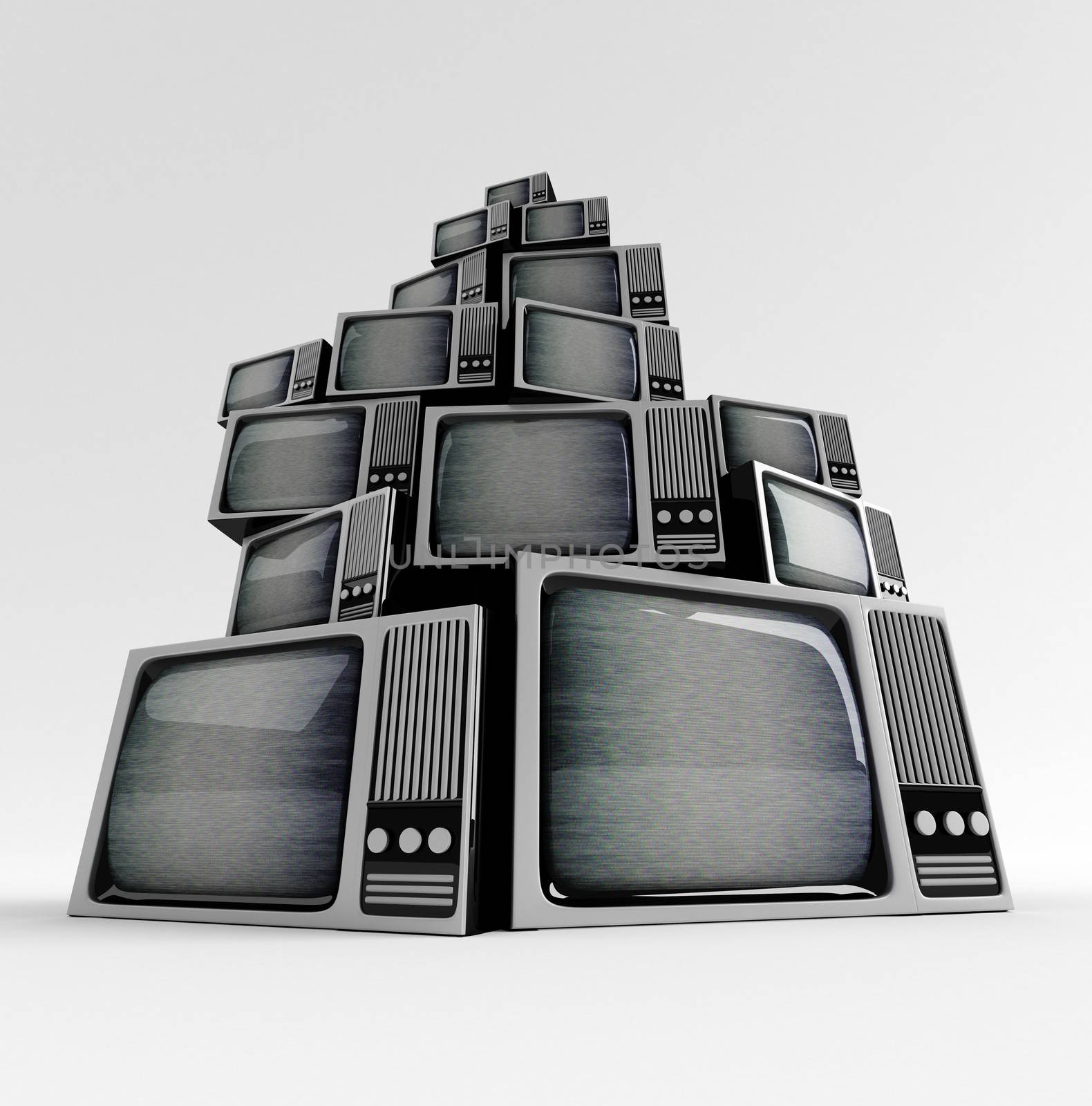 Retro TV with static. by klss