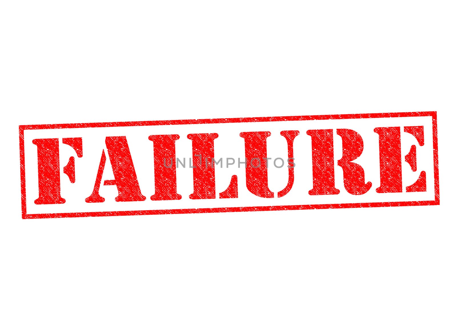 FAILURE Rubber Stamp over a white background.