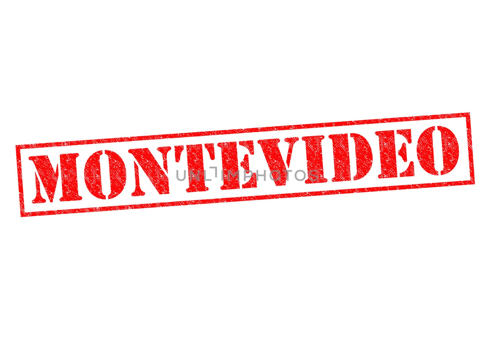 MONTEVIDEO Rubber Stamp over a white background.