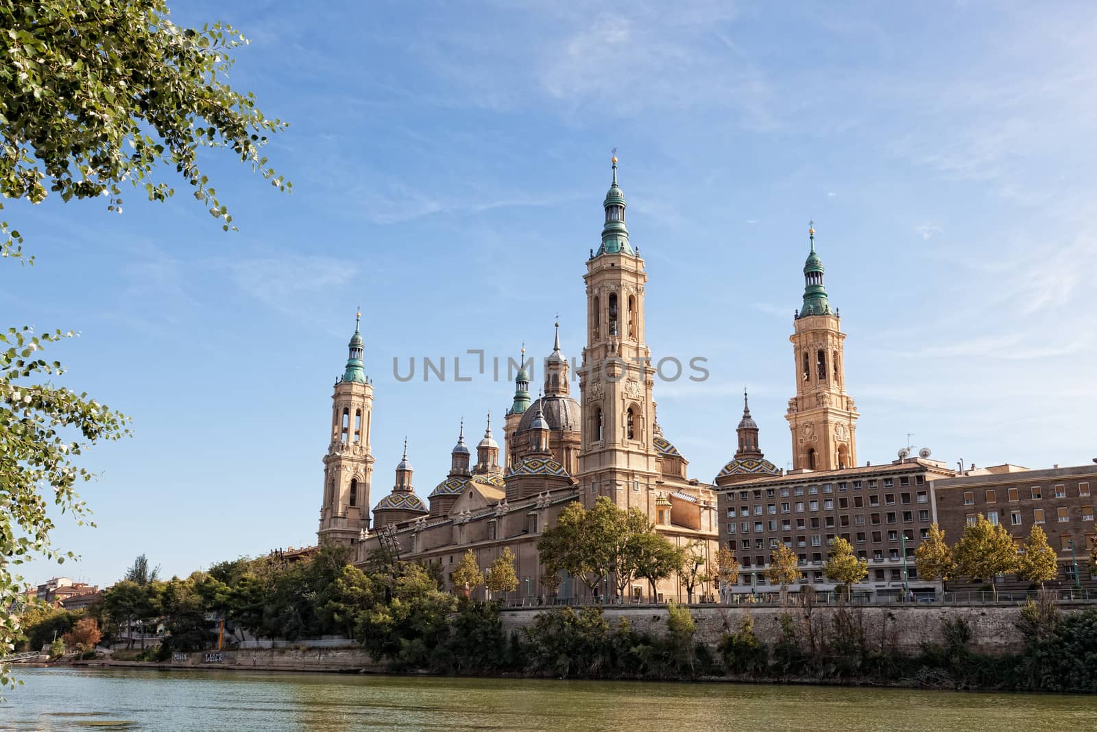 Basilica Del Pilar in Zaragoza , Spain by elena_shchipkova