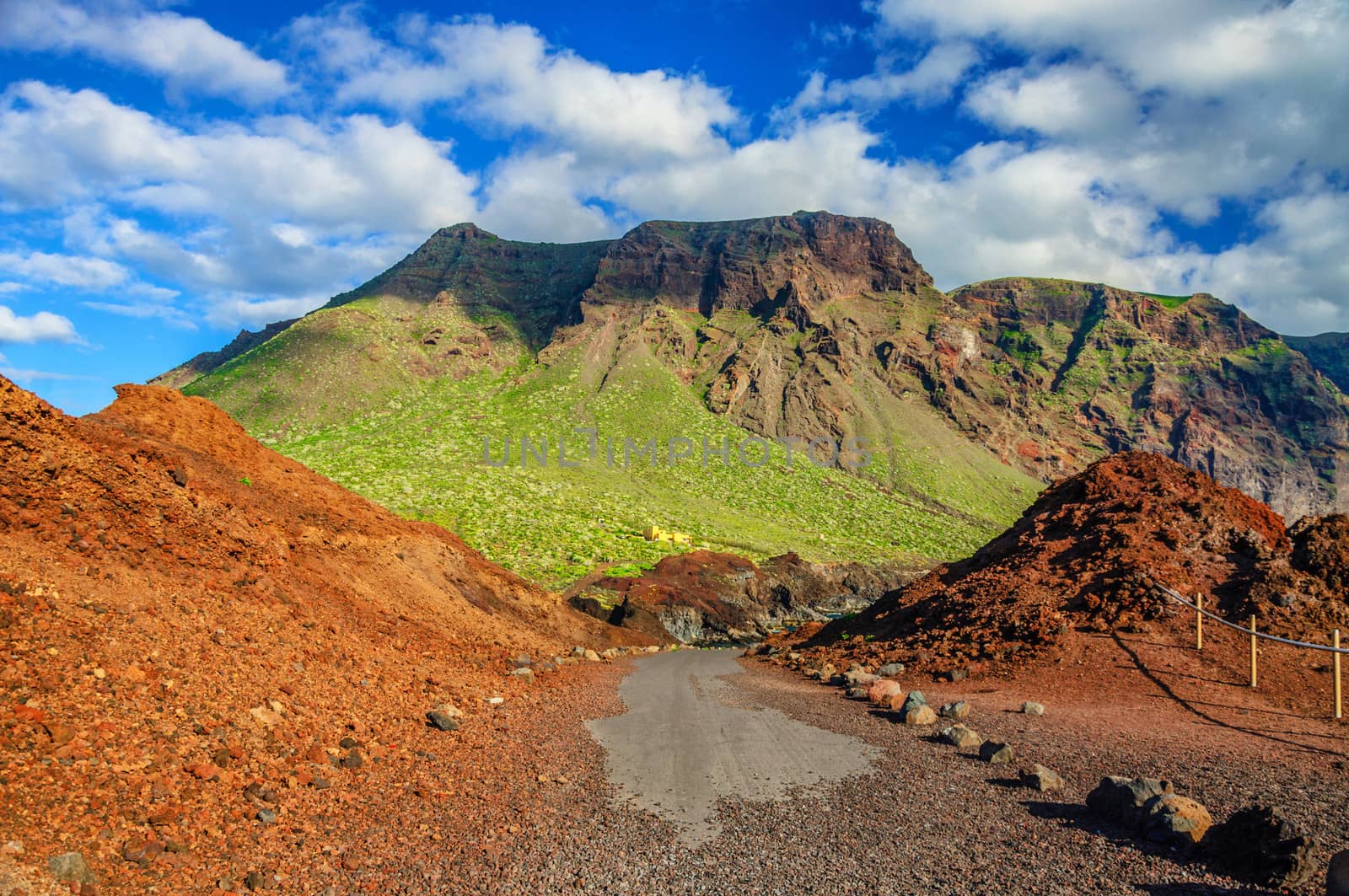 Mountains near Punto Teno Lighthouse in north-west coast of Tenerife, Canarian Islands