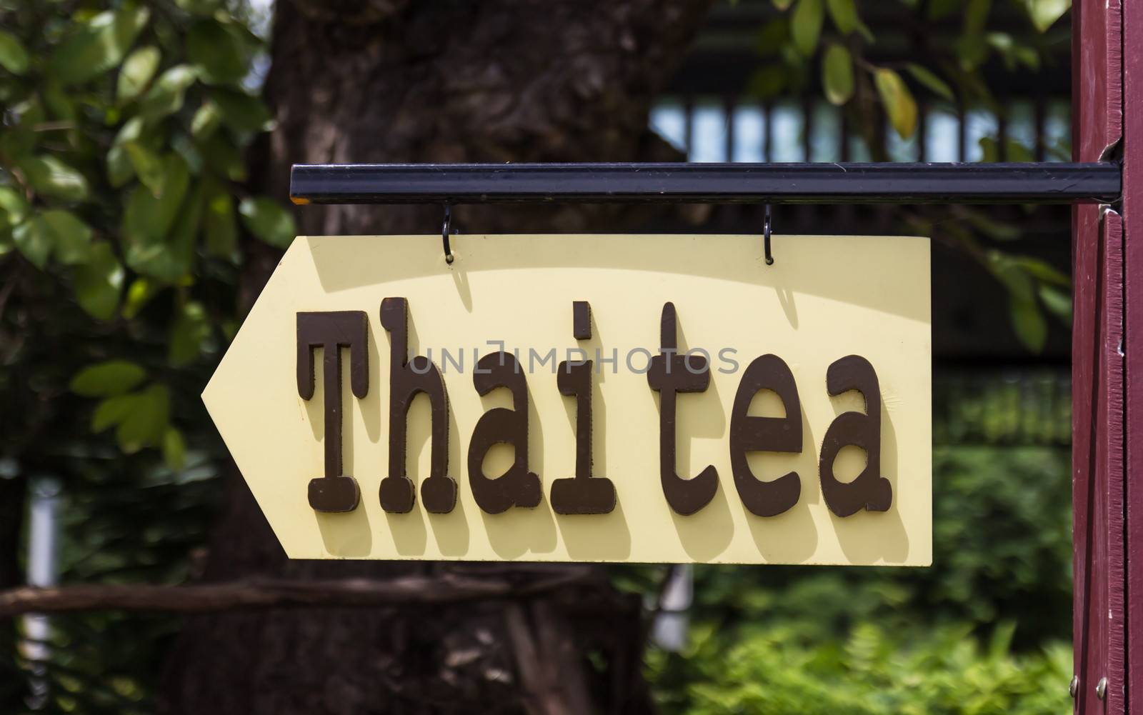 Thai tea banner