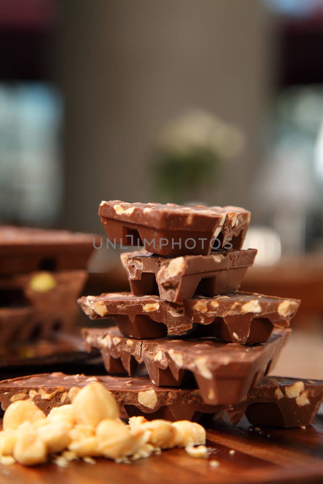 Chocolate and nuts by shamtor