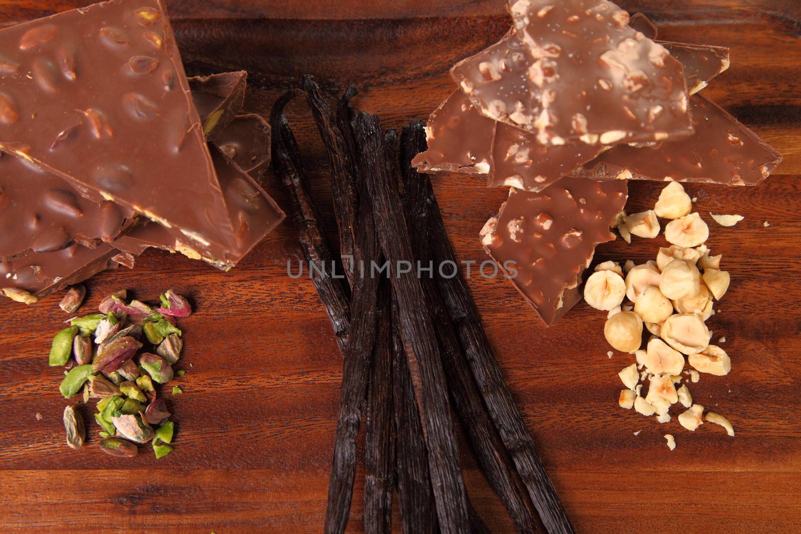 Chocolate and nuts by shamtor