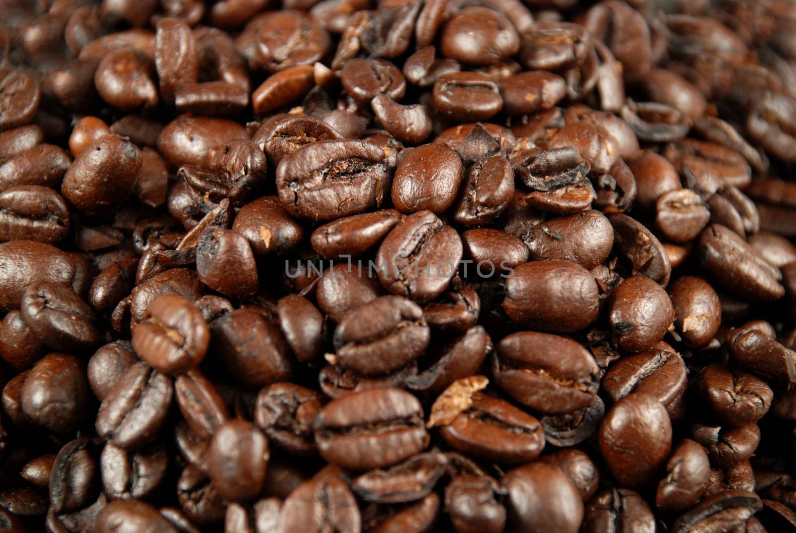 stock pictures of coffee beans ready to be used