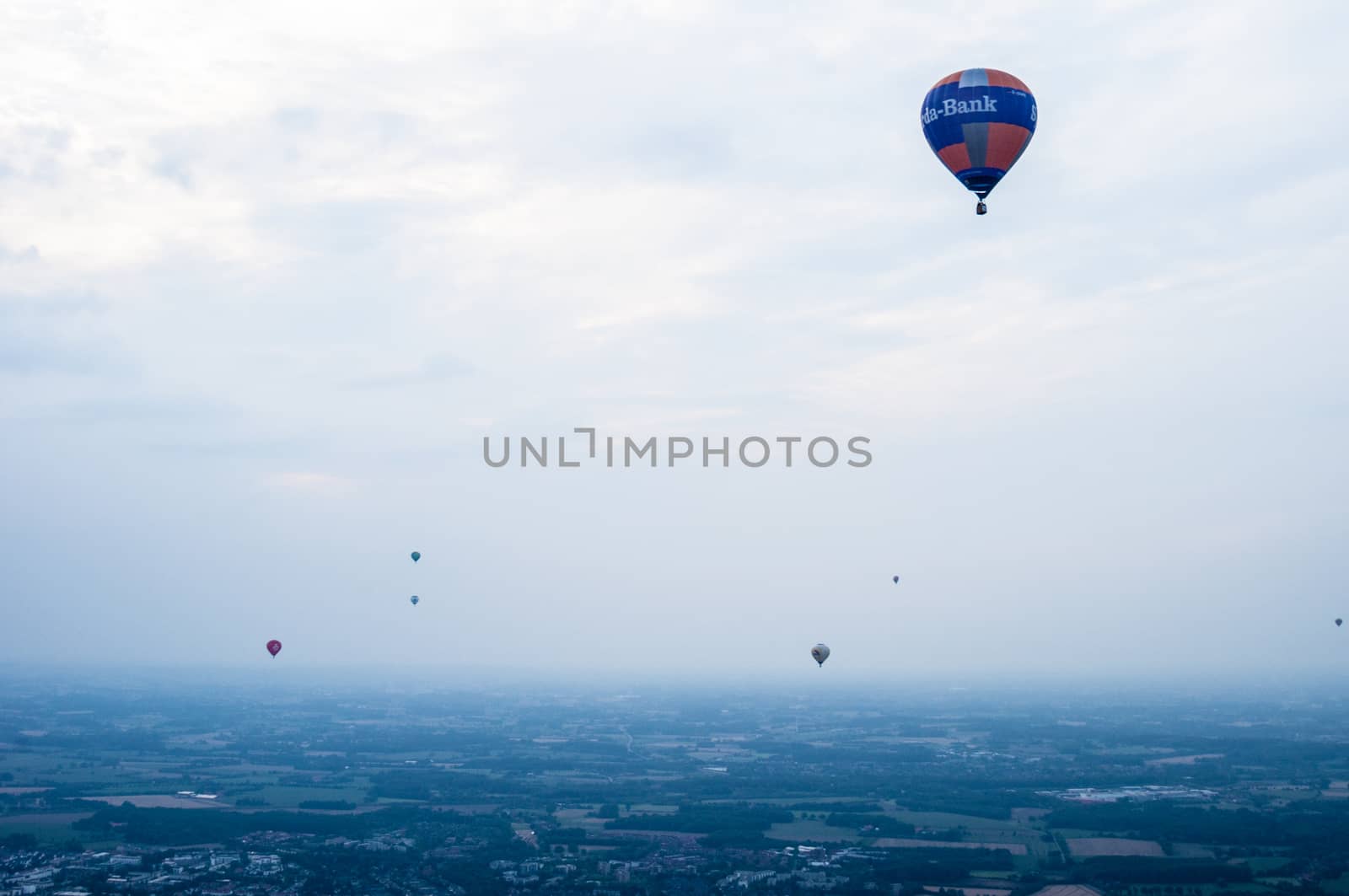 Hot air balloons over Muenster by Jule_Berlin