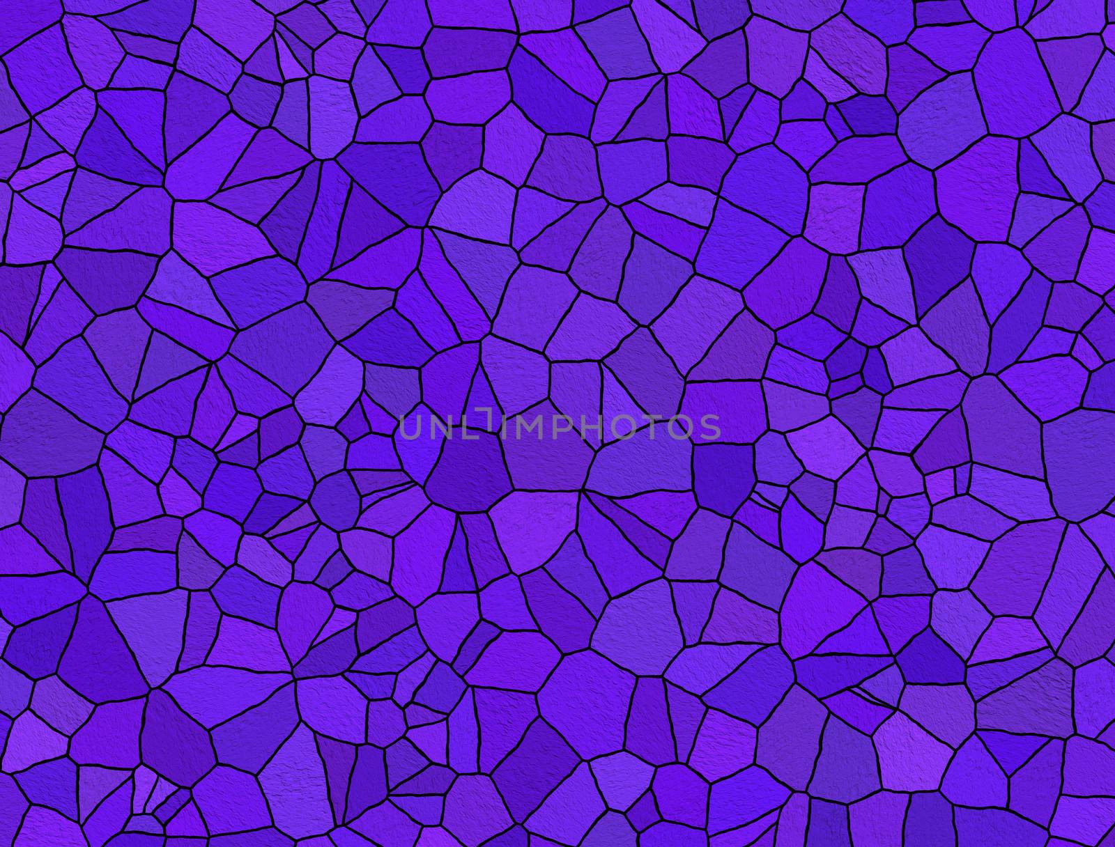 Violet abstract stained glass mosaic background by sfinks