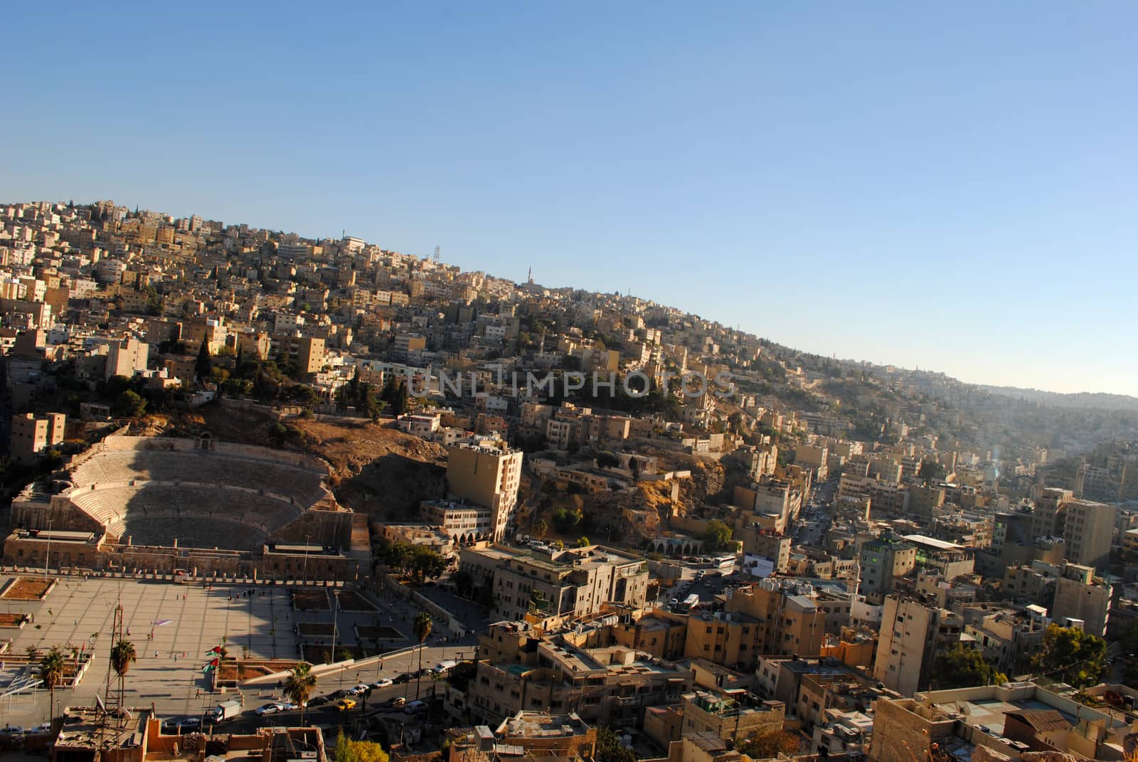 Amman (English pronunciation: /ɑːˈmɑːn/; Arabic: عمان‎ ʿAmmān ) is the capital and largest city of Jordan. It is the country's political, cultural and commercial centre and one of the oldest continuously inhabited cities in the world. The Greater Amman area has a population of 2,842,600. The recent economic growth experienced in Amman is unmatched by any other Arab city except those located in the Gulf.