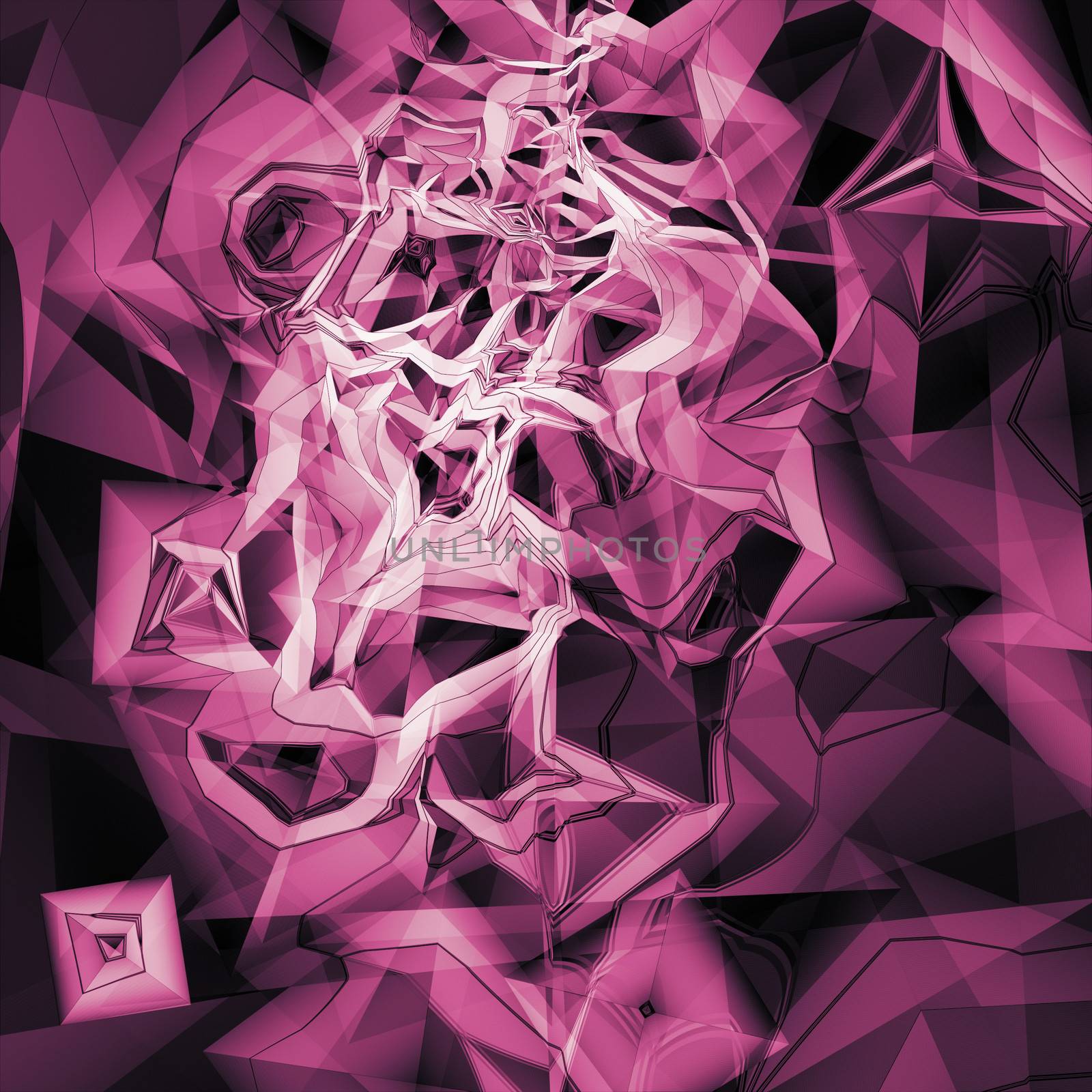 digital smoke abstract background illustration