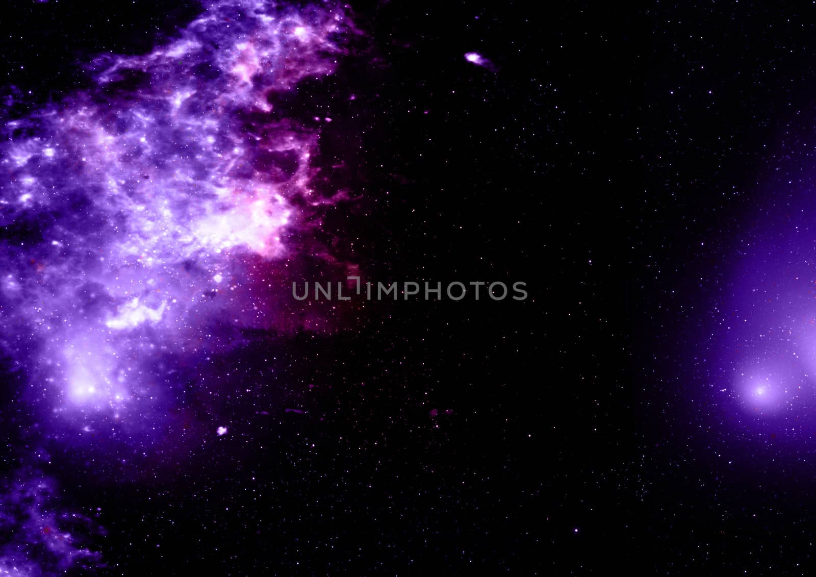 Star field in space, a nebulae and a gas congestion. "Elements of this image furnished by NASA".