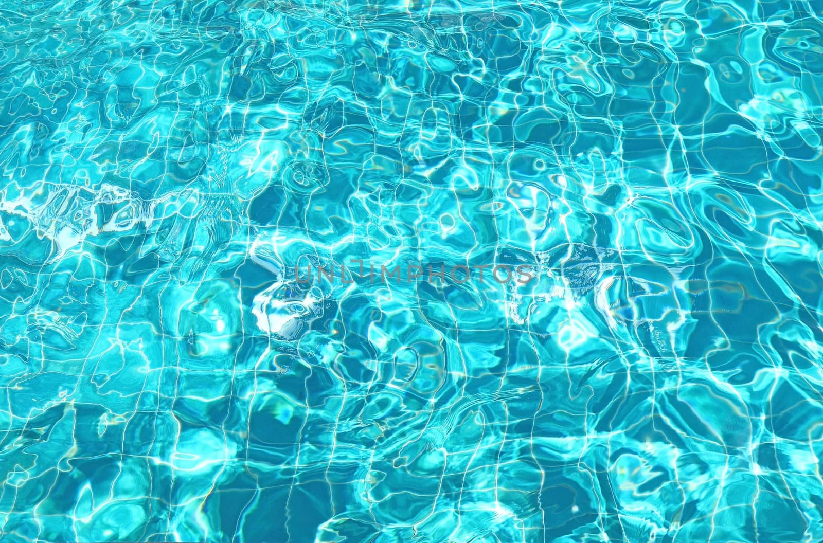 Water texture in a swimming pool background, , can be used as a background or texture or the abstraction of its colors.