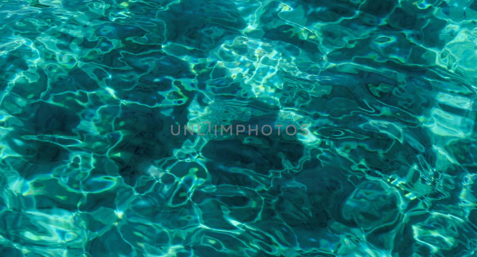turquoise blue  abstract background of wavy water surface